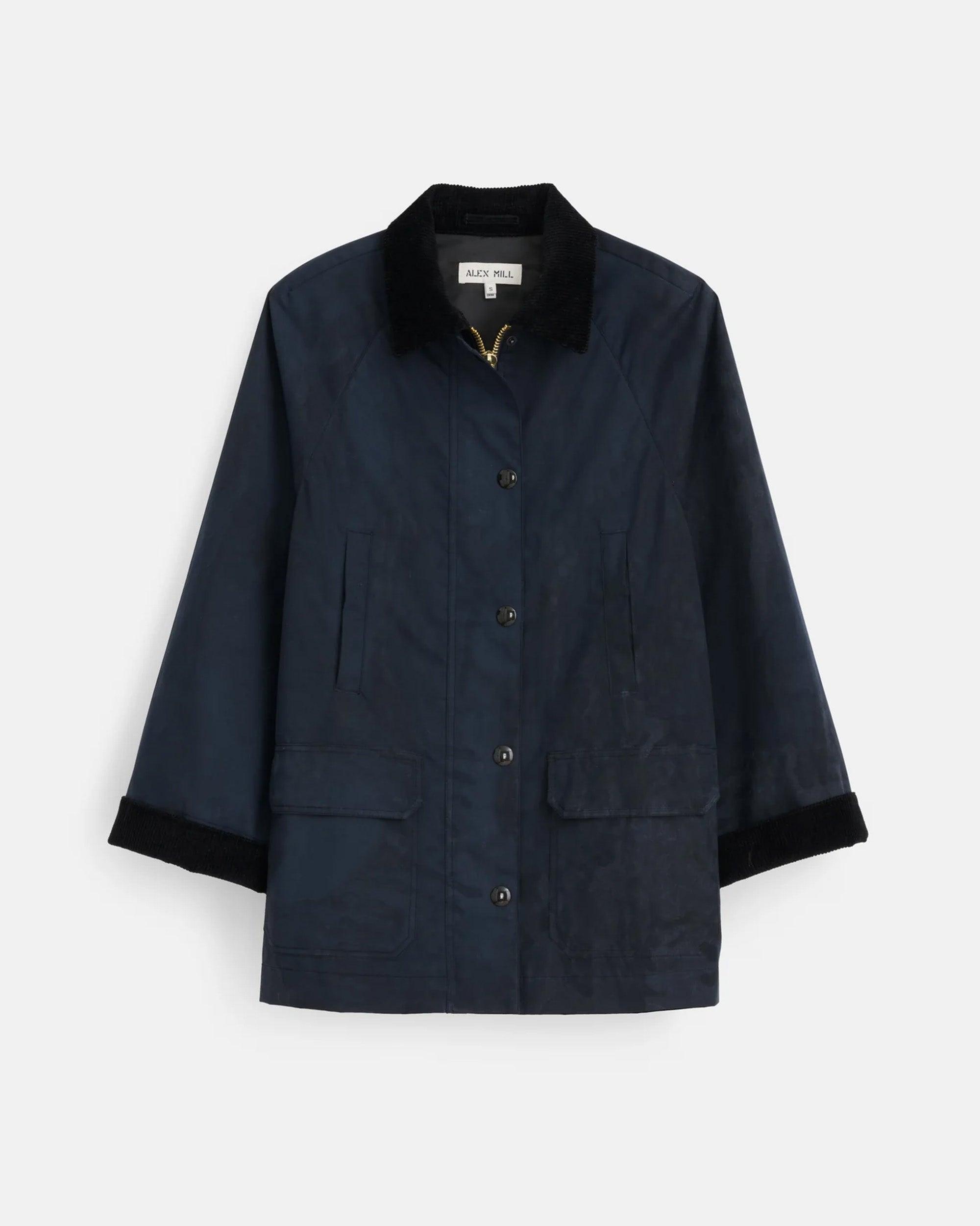 Women's Navy Chiltern Street Jacket