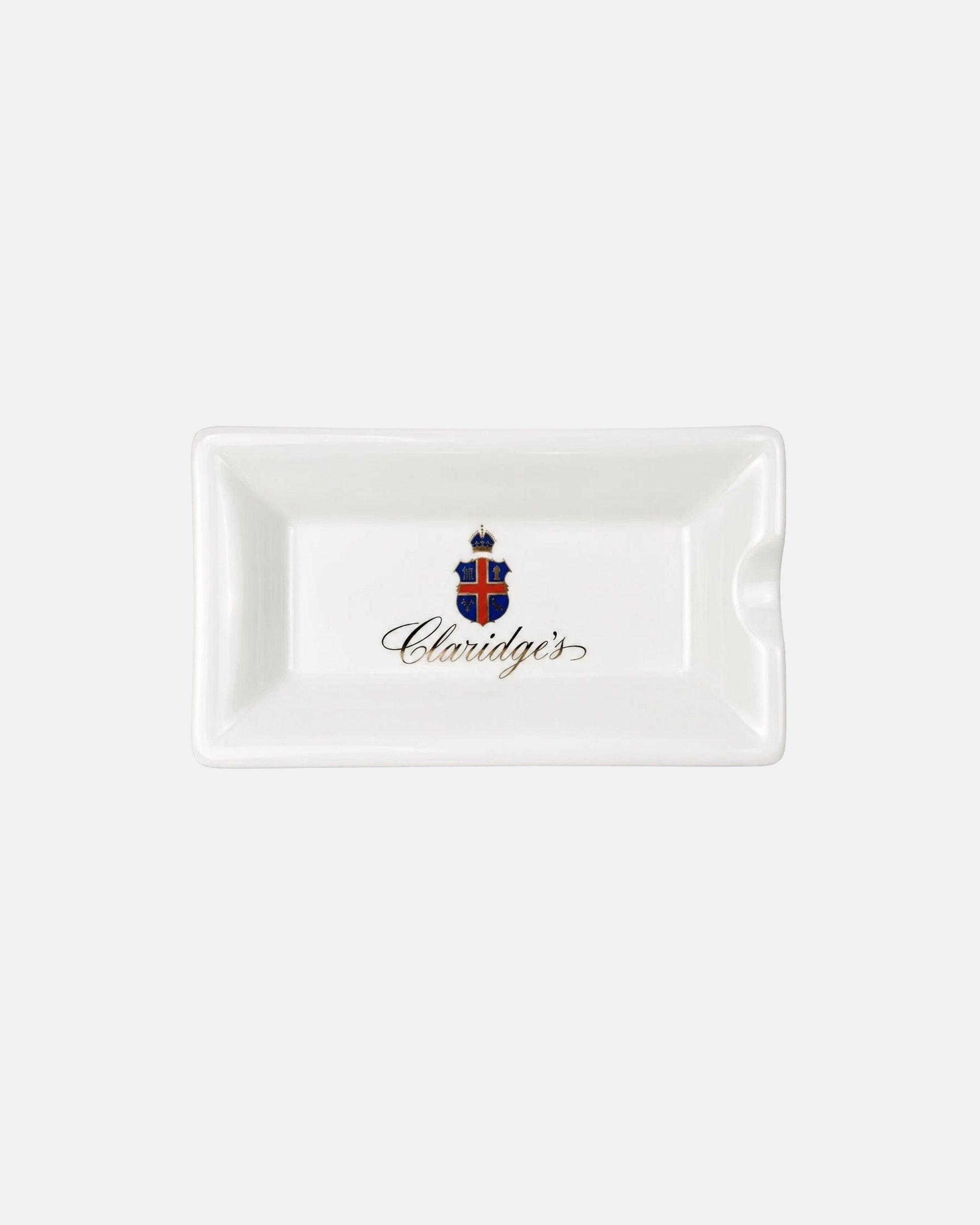 Vintage Claridge's Hotel London Porcelain Ashtray England