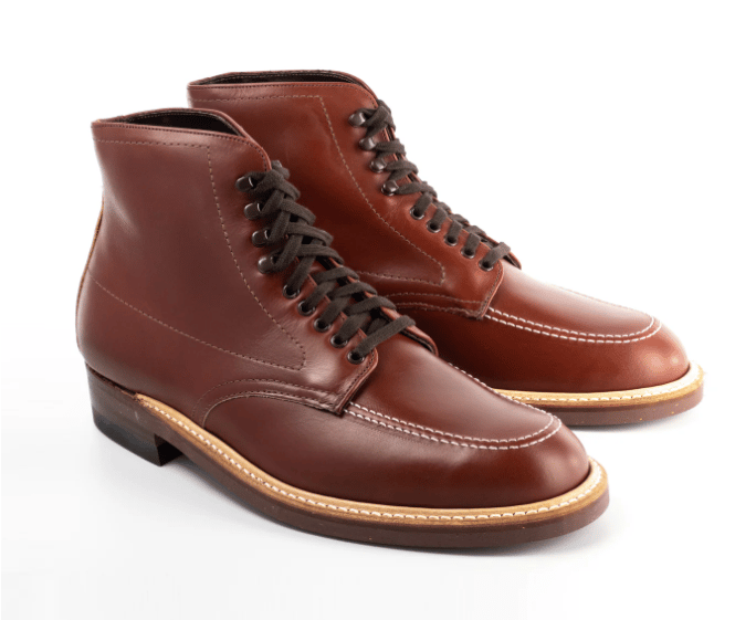405 Mocc Toe Boot-Brown Workboot Leather