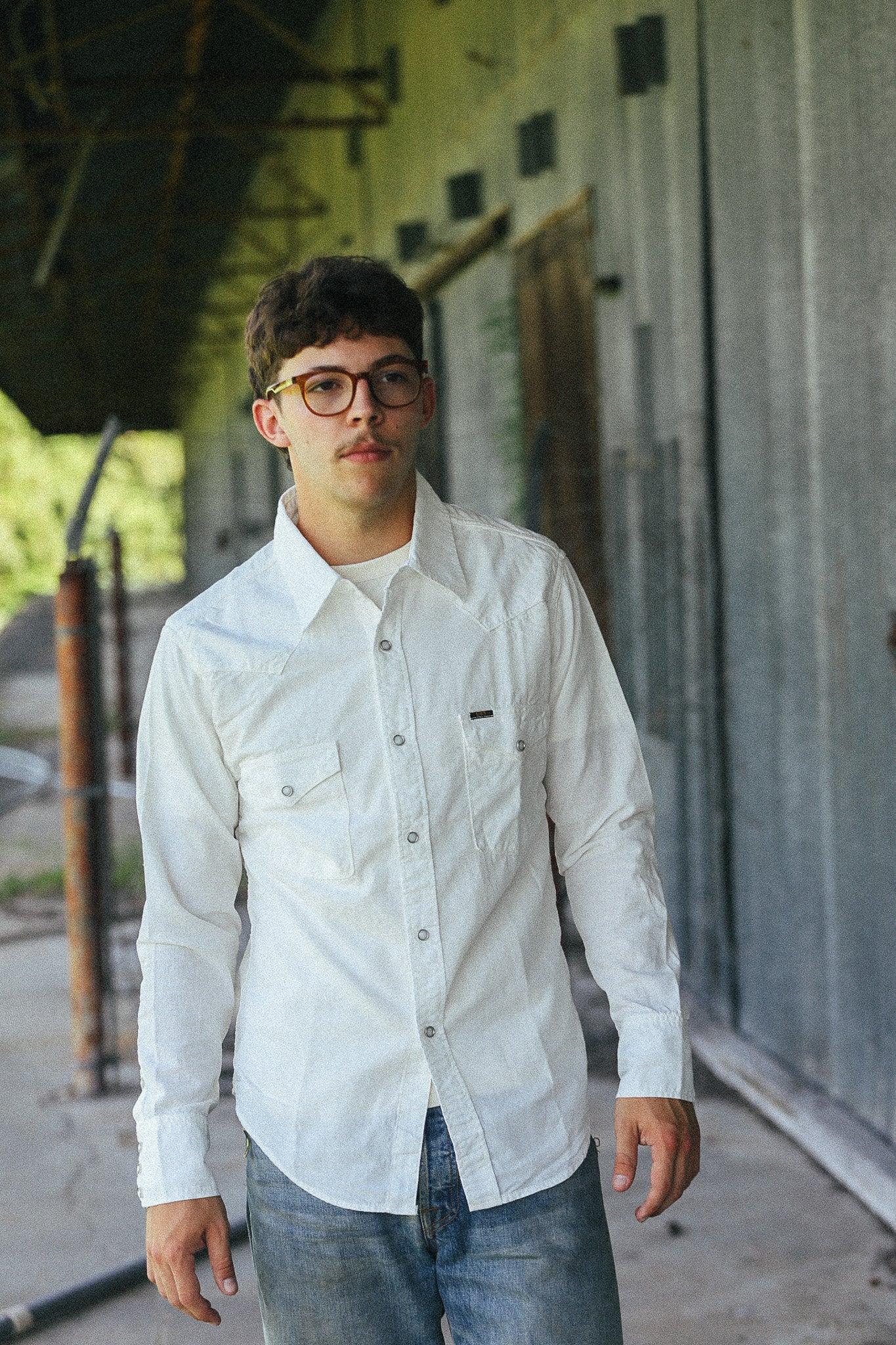 522511 UES Western Shirt- White