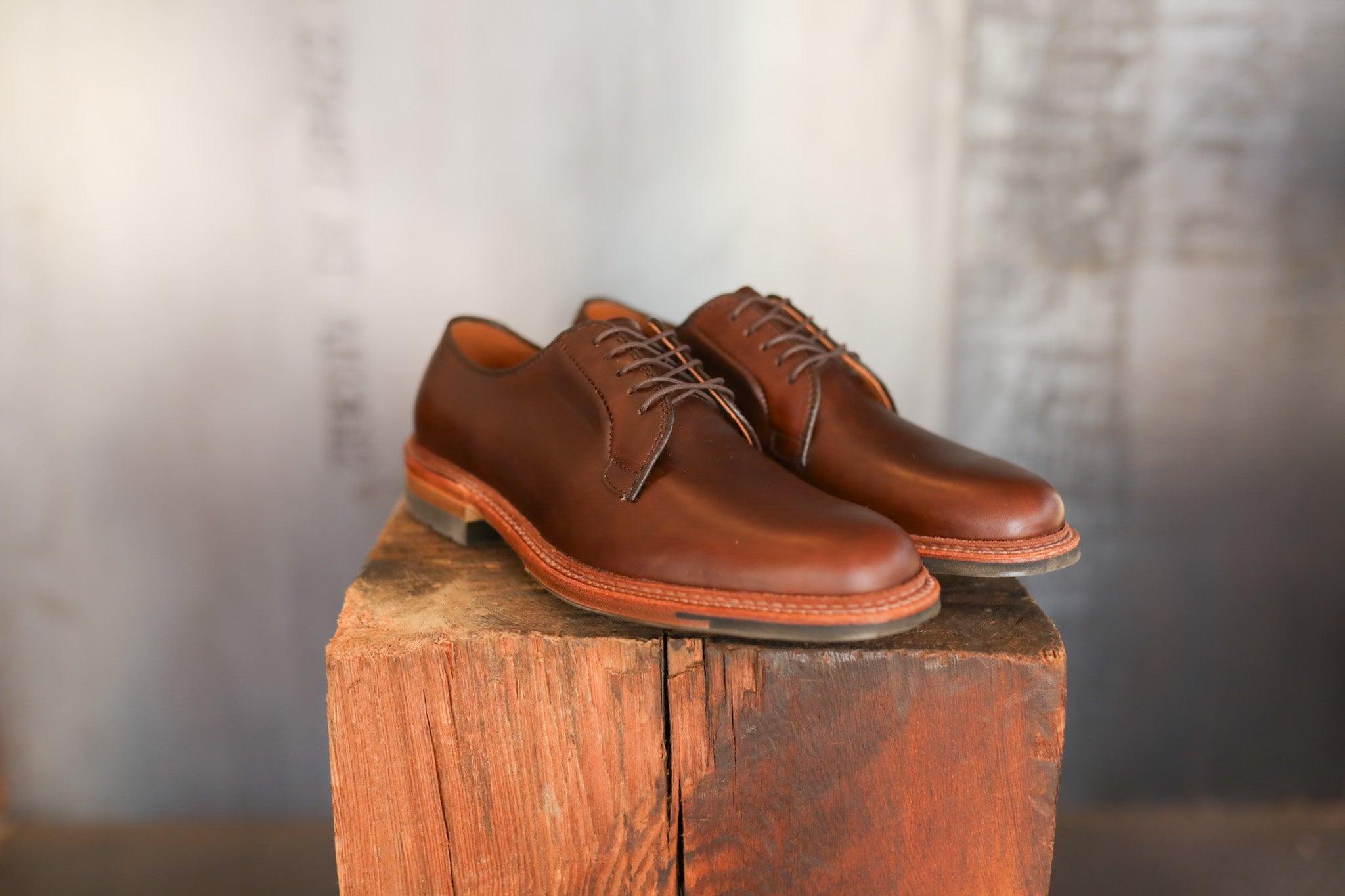 9506C Plain Toe Blucher-Brown Chromexcel