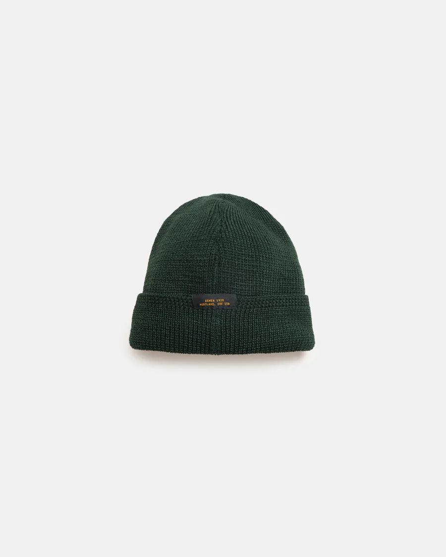 Dehen 1920 Wool Knit Watch Cap- Pine