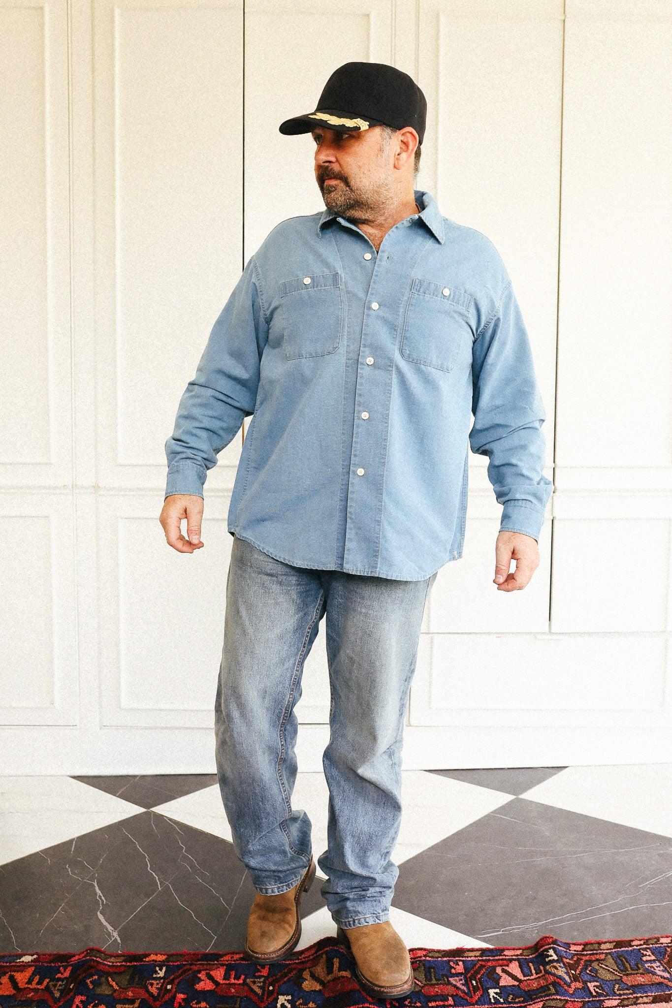 Lumber L/S Shirt- L.T. Indigo