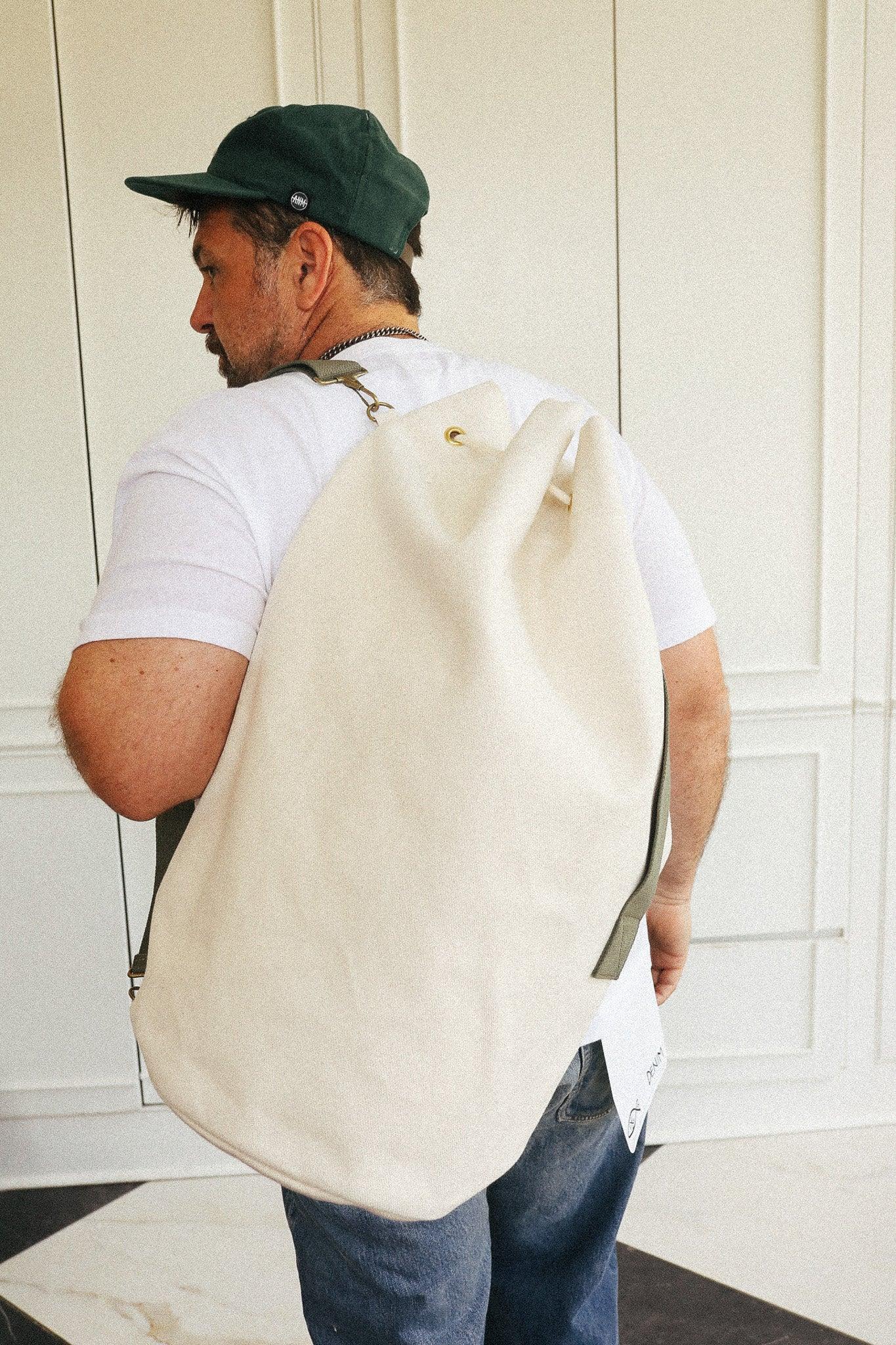 Kappa Duffle L- Ivory