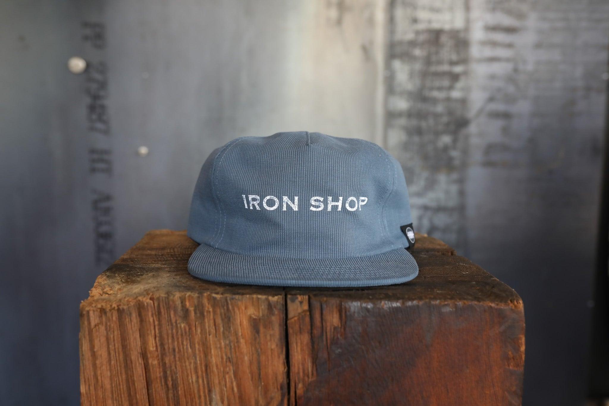 ISP x ANM "Iron Shop" Corduroy Cap- Blue