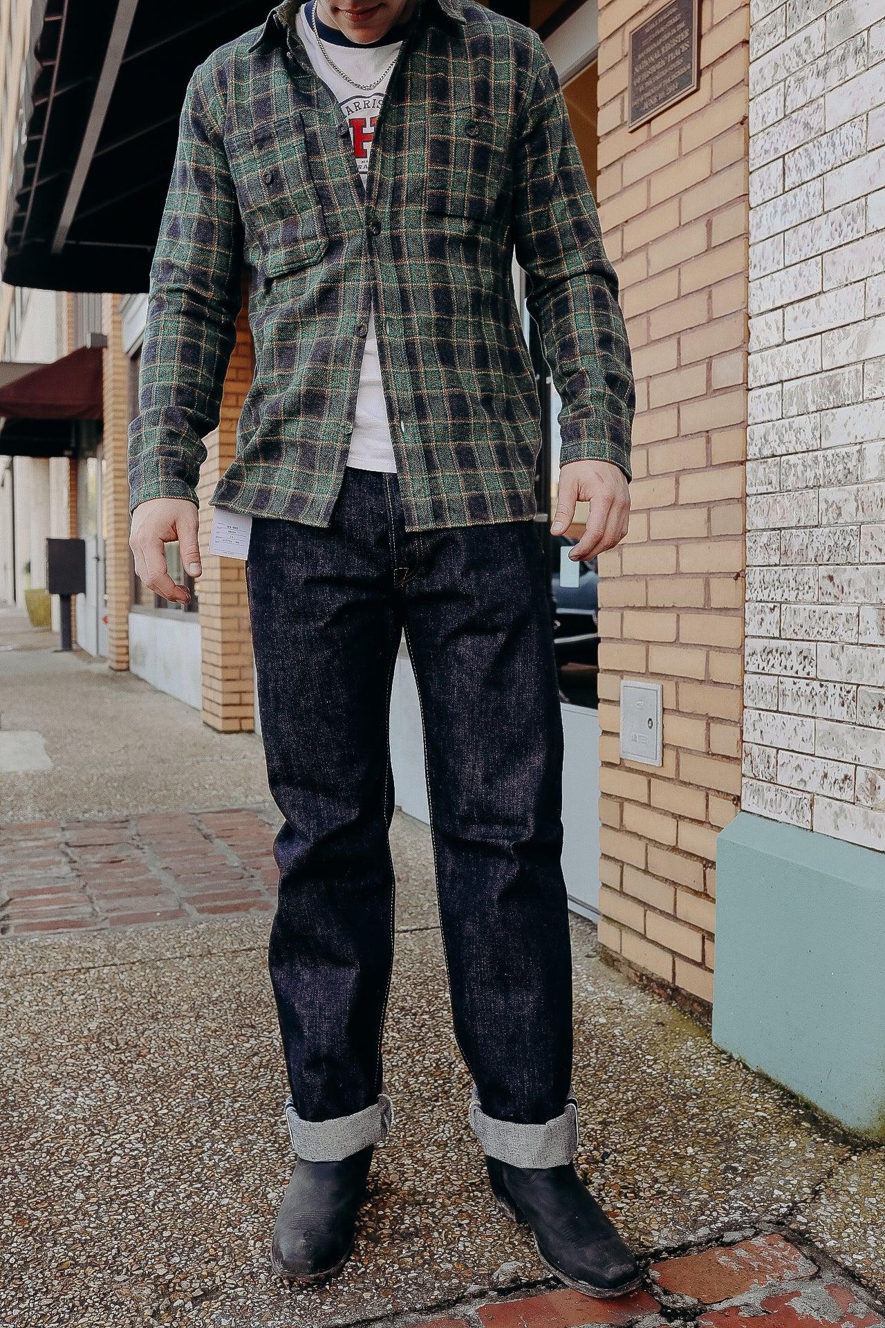 14oz. Indigo Regular Straight- XX-003