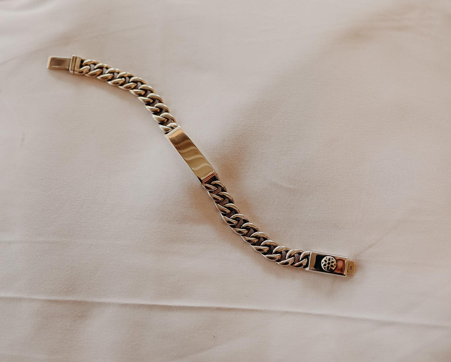 B&T ID BRACELET SMOOTH - SIZE AAA