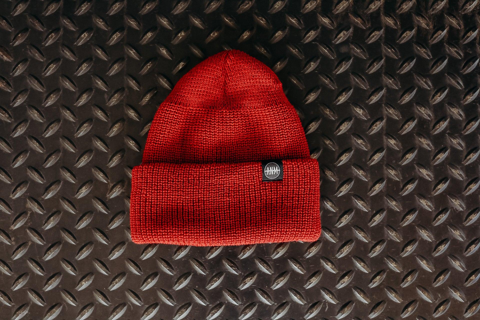 Watch Cap- Safety Red