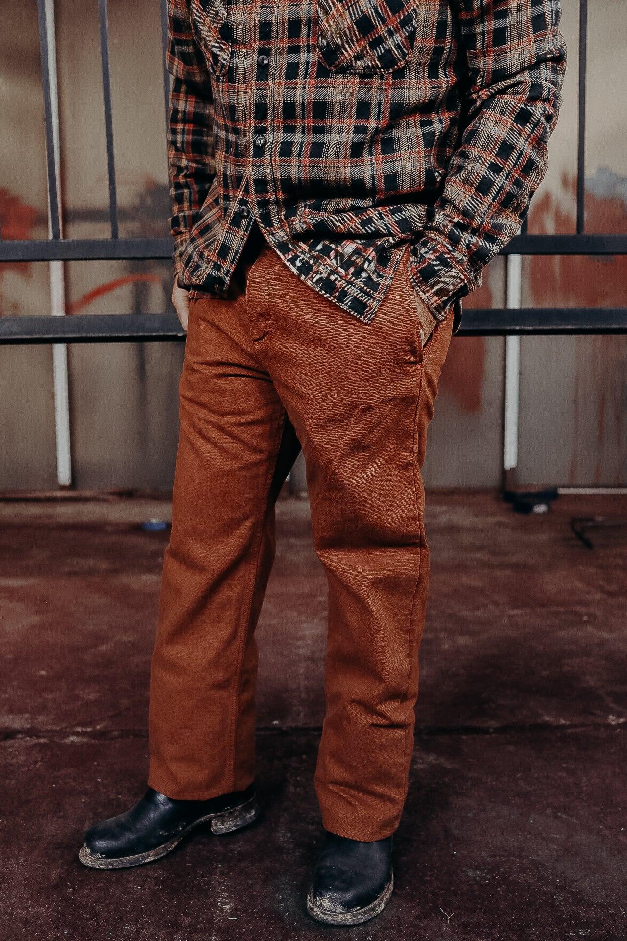 Deck Pant- 14oz Rust