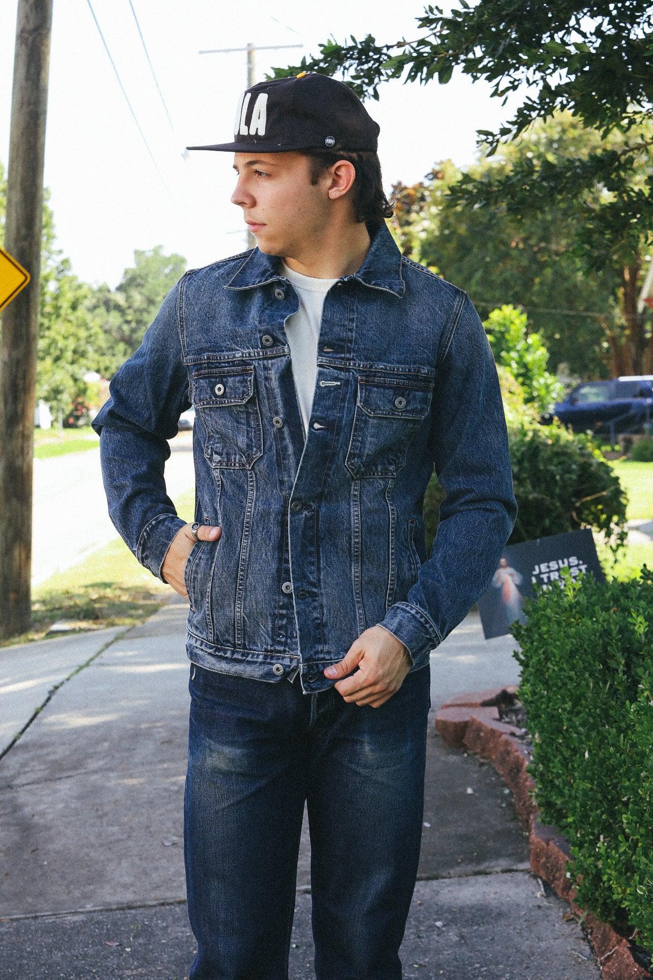 Cruiser Jacket- Medium Indigo Wash