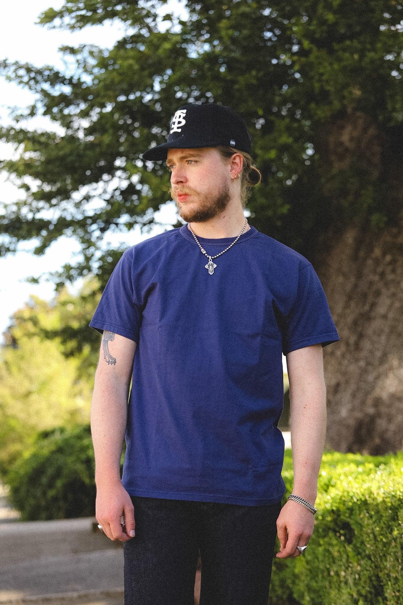 FN-THC-101 The Flat Head THC Plain T-Shirt- Nasu Purple