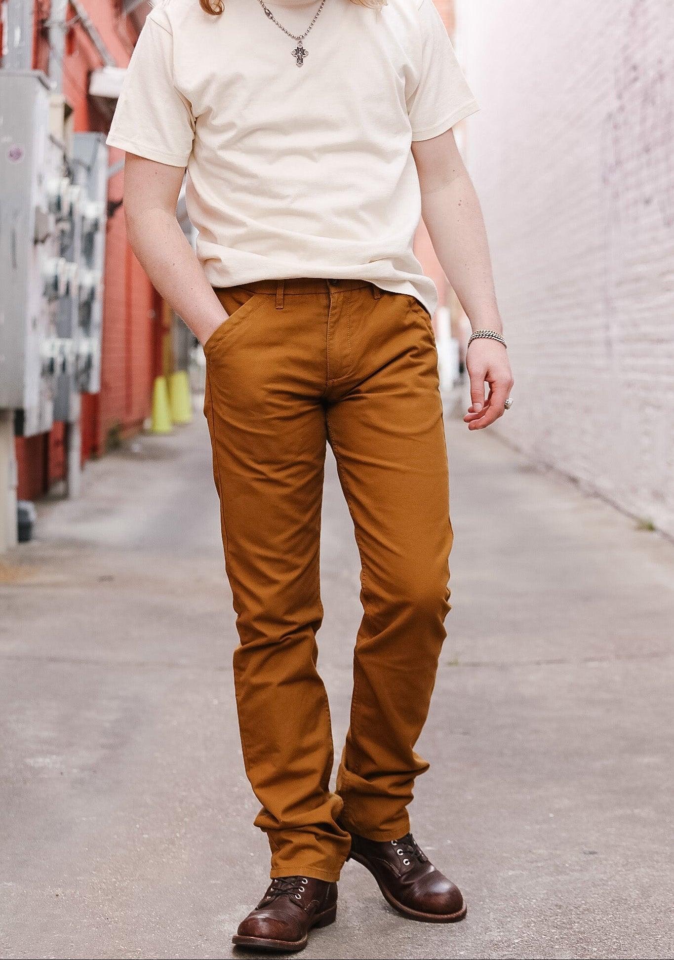 Workers Chinos Slim Straight- Khaki