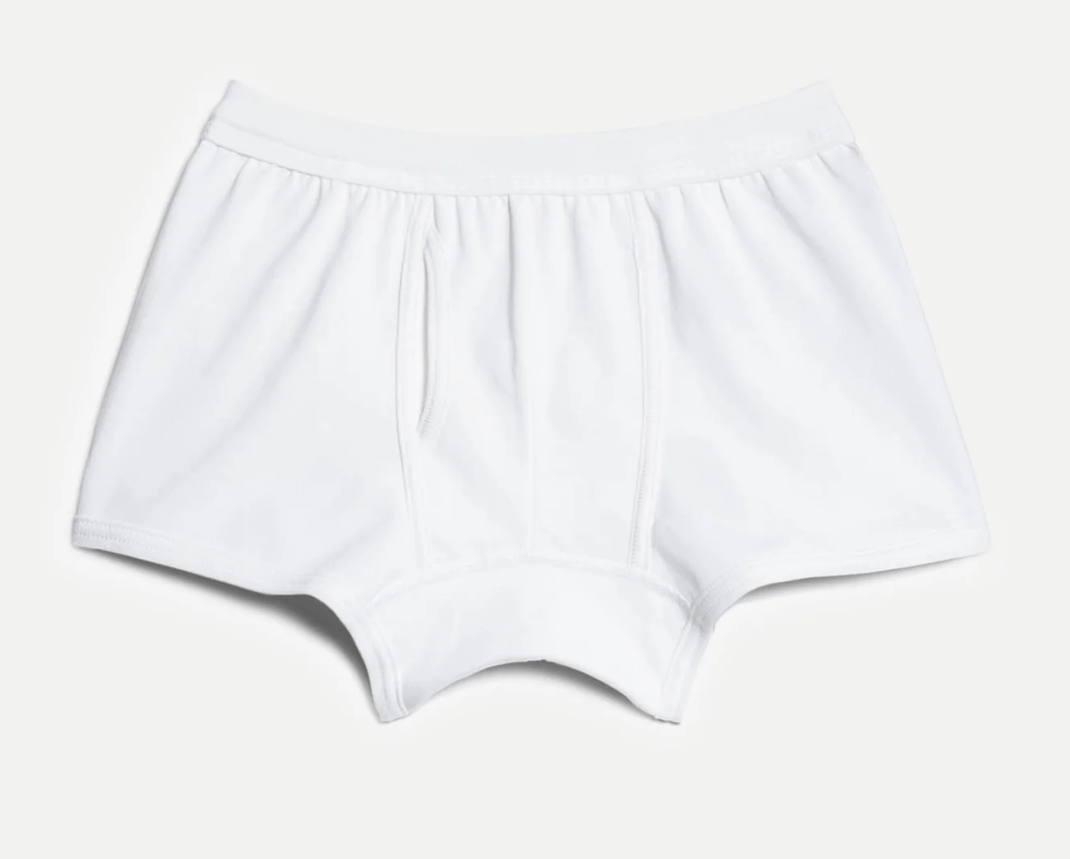 254 Merz b. Schwanen Loopwheeled Boxer Brief- 01 White