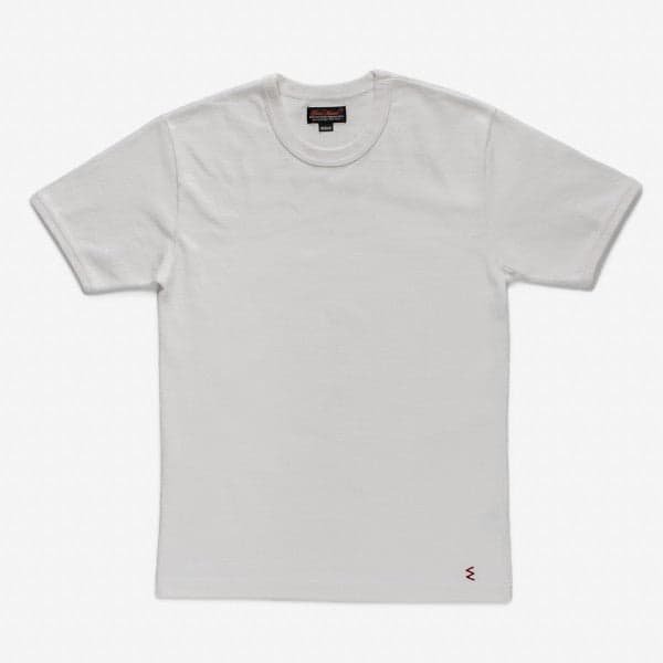 IHT-1600-WHT 11oz Cotton Knit Crew Neck T-Shirt - White