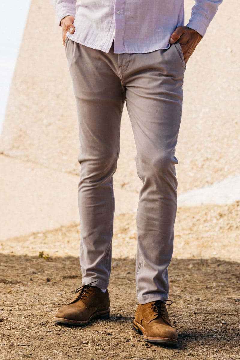 The Axe Slim Denit® Chino - Sand beige