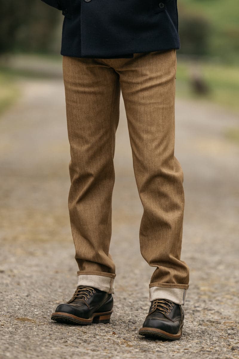 The Hammer Straight - Copper Raw 10.5oz Selvedge