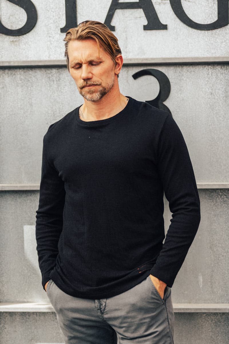 The Drill Double Knit - Black