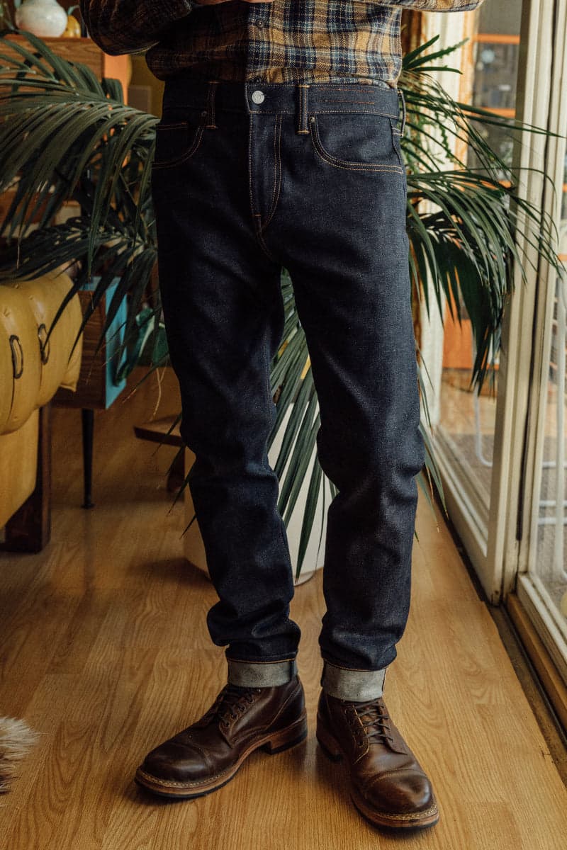 The Scissors Slim Tapered - Indigo Raw 14oz Selvedge