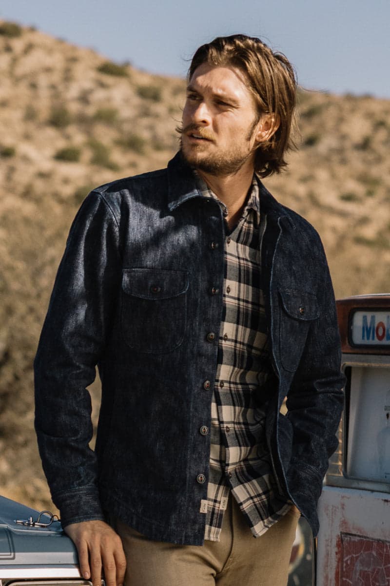 The Anvil Monster Slub - Indigo Rinse 17oz Selvedge