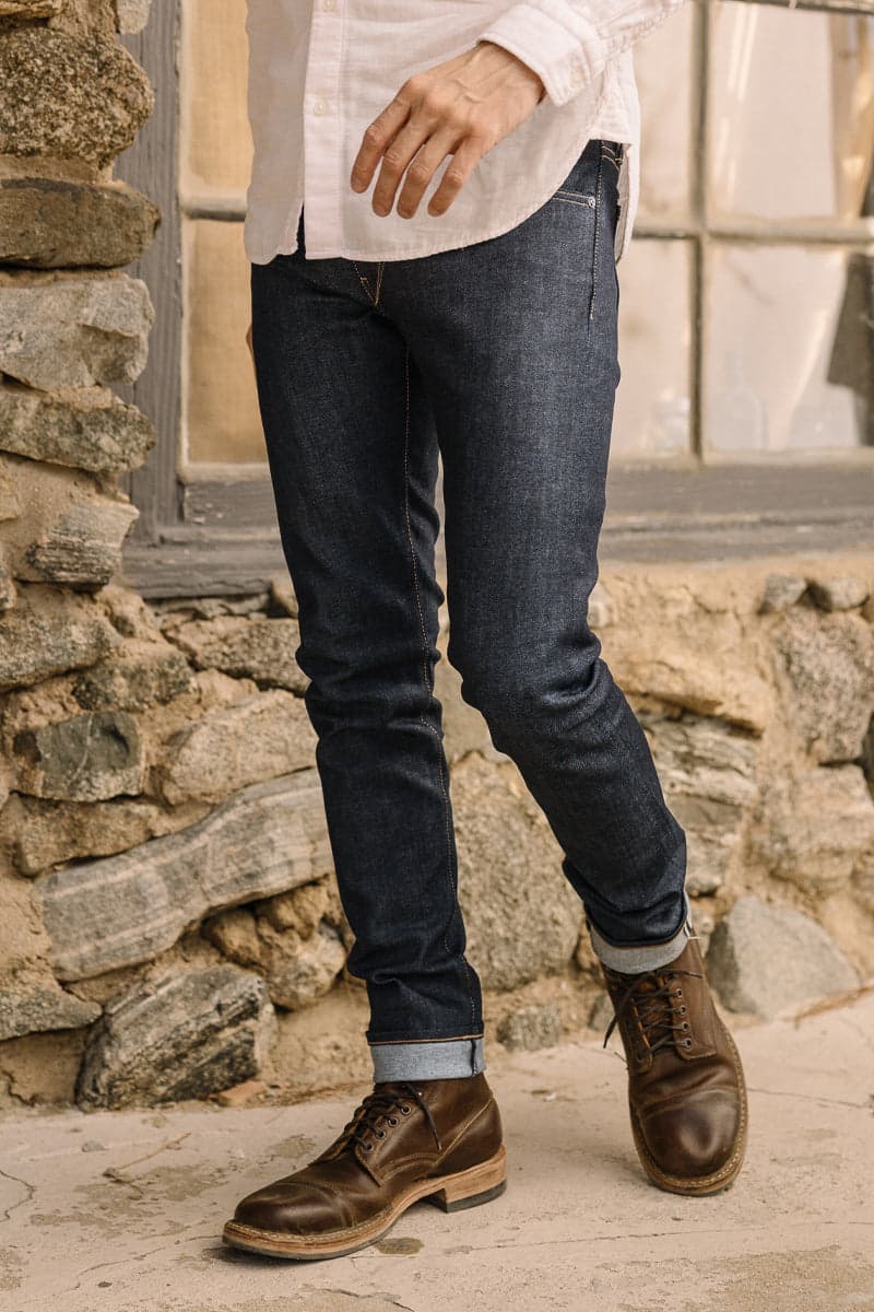 The Needle Skinny - Indigo Raw 10.5oz Selvedge