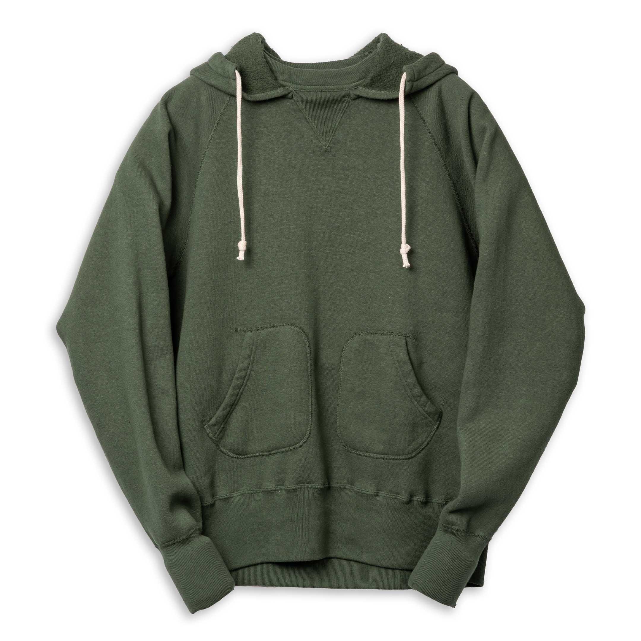 Easy 'Afterhood' Hooded Sweatshirt Green