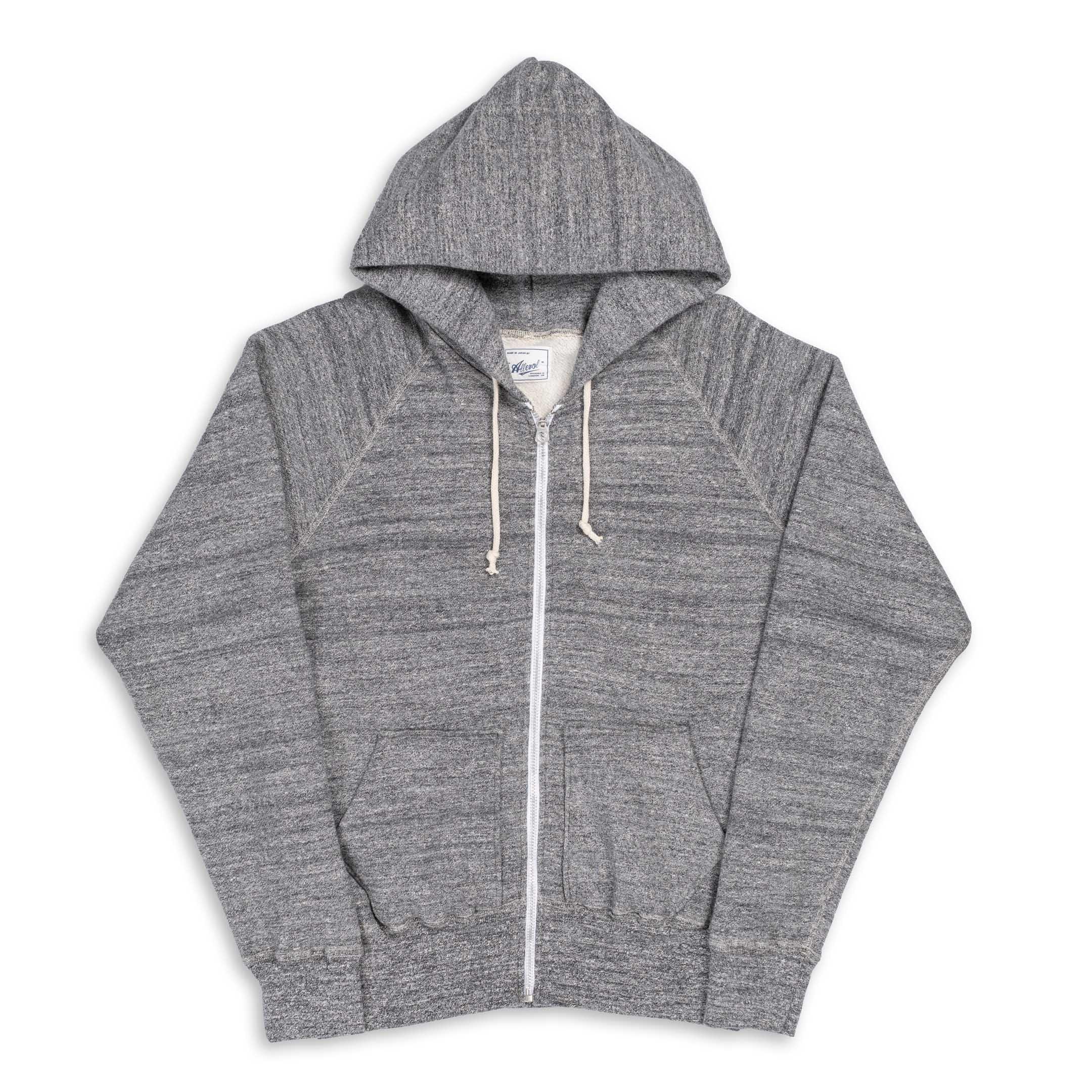 Easy 'Full Zip' Hooded Sweatshirt Dark Grey