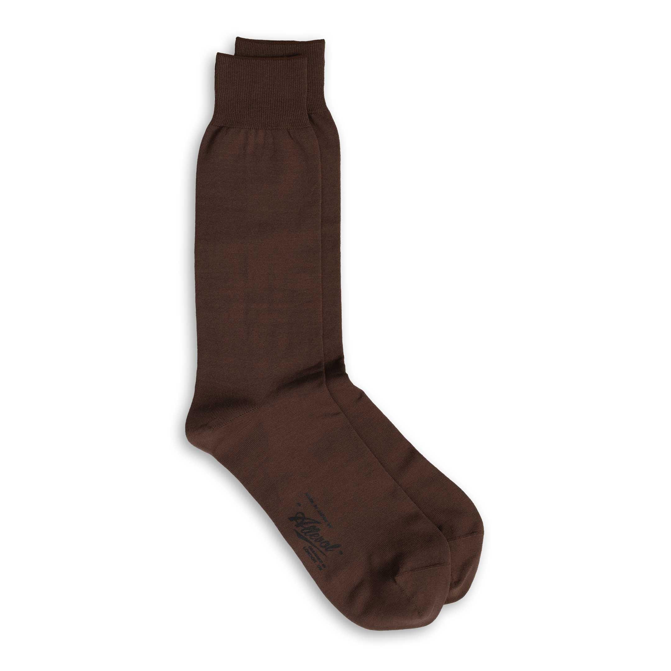 Ivy Socks Dark Brown