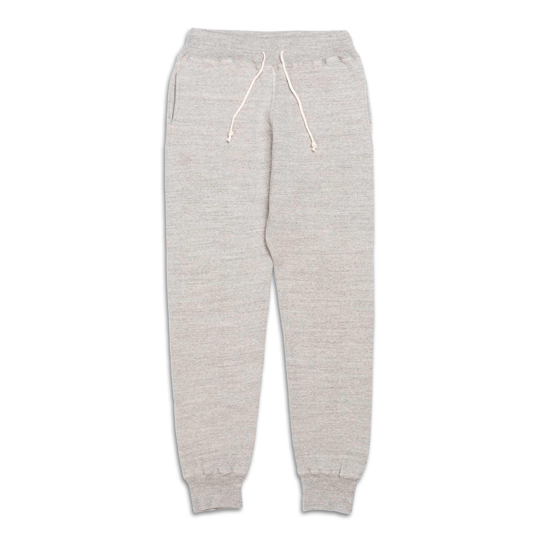 Loopwheel Easy Sweatpants Light Grey