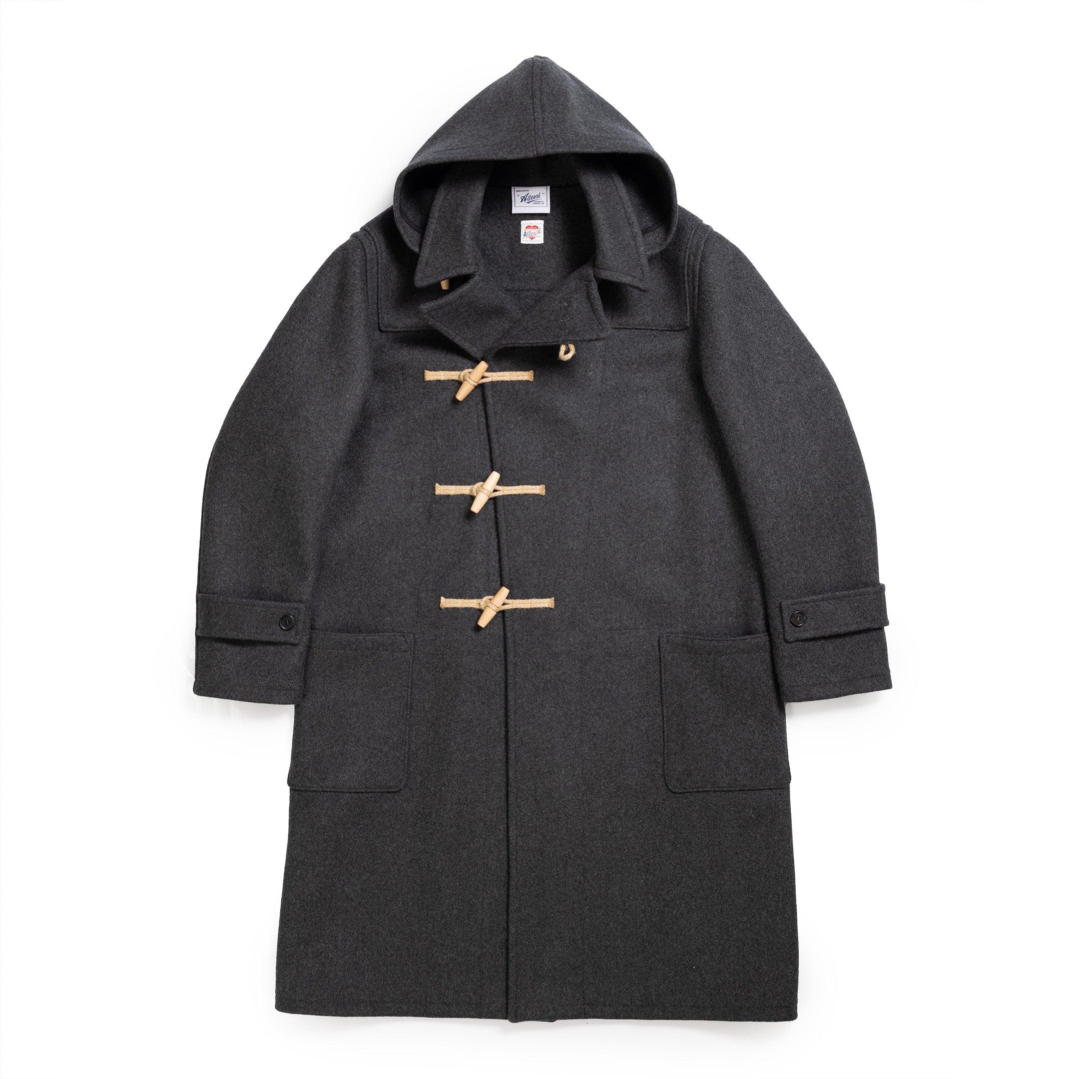 'Pat' Duffle Coat Grey