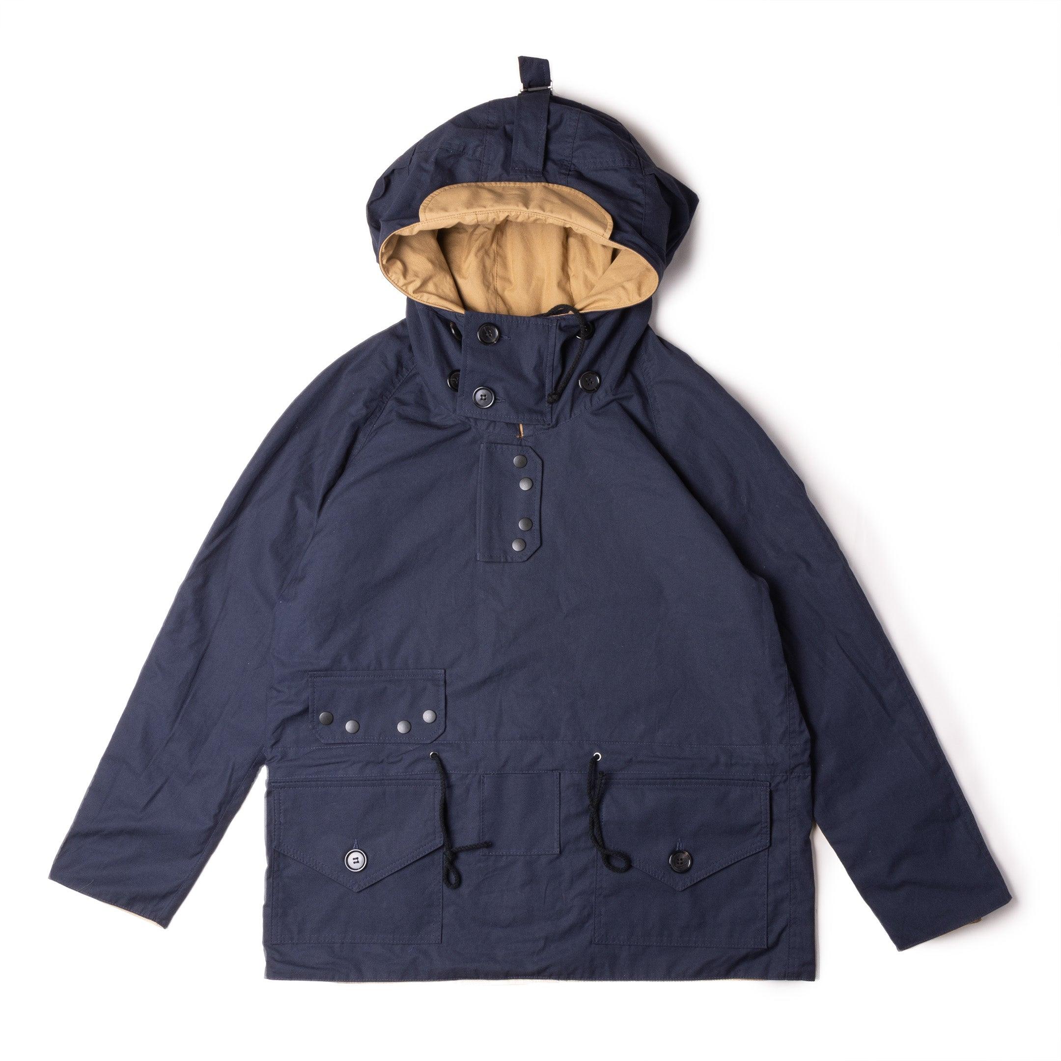 Reversible Pullover Smock Navy/Beige