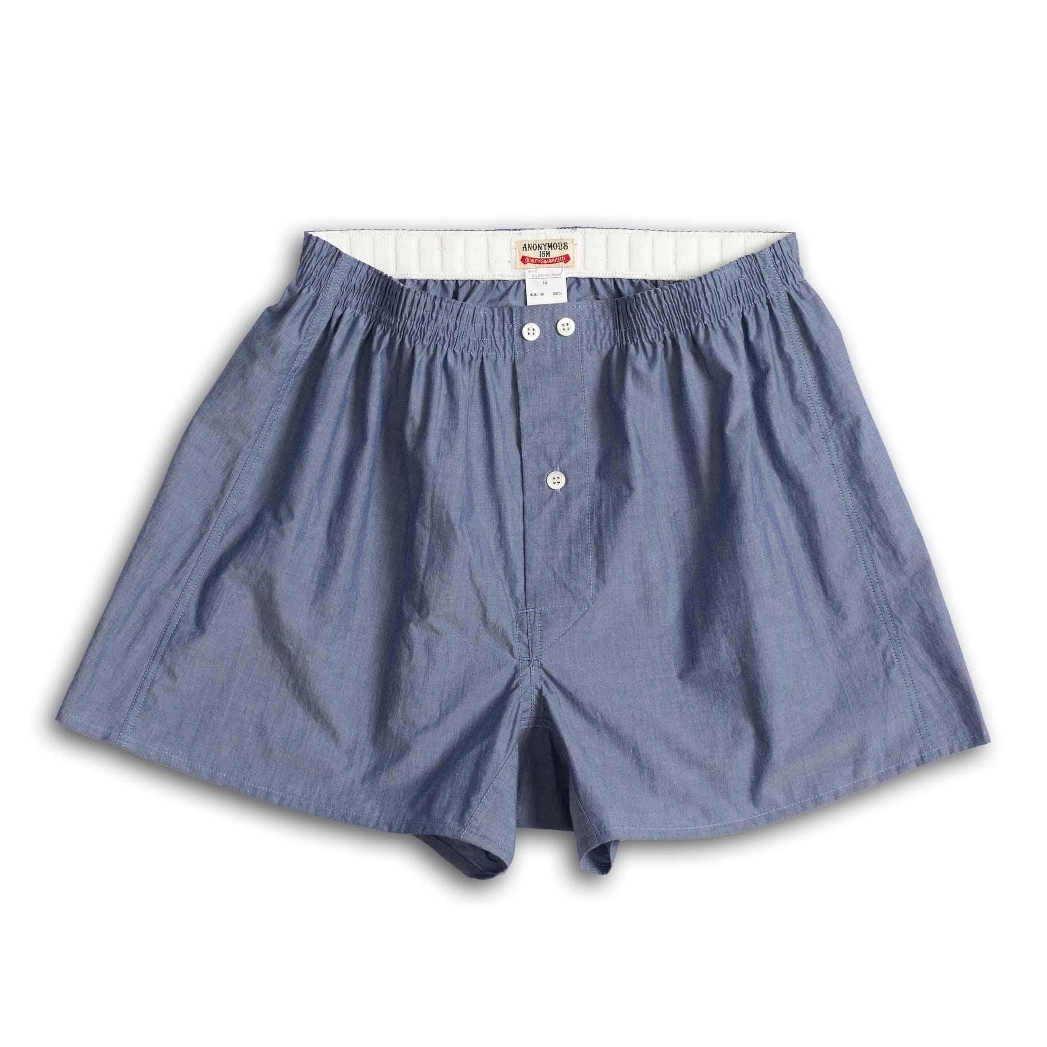 Fine Typewriter Boxer Short Blue