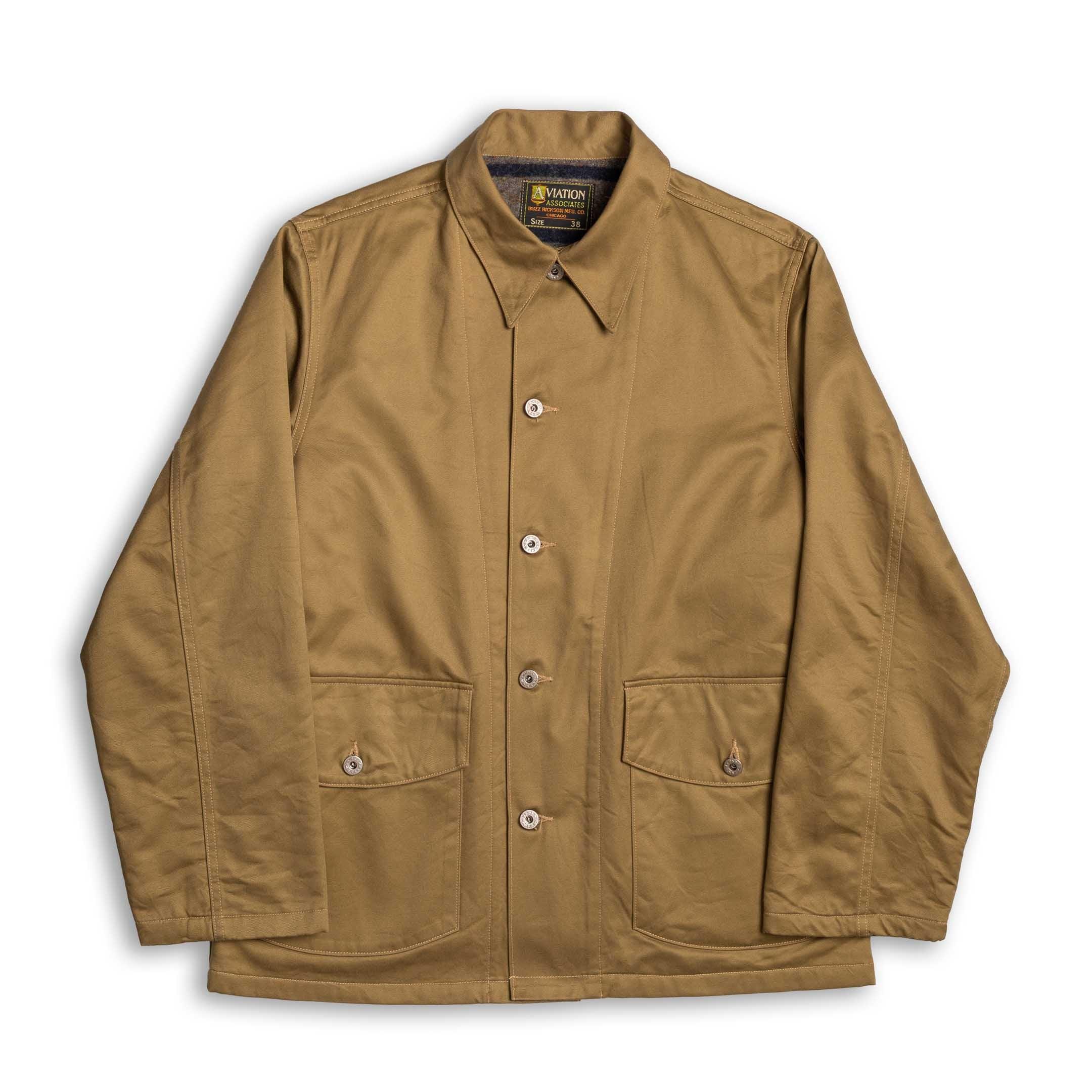Aviation Associates US Army Working Jacket Khaki