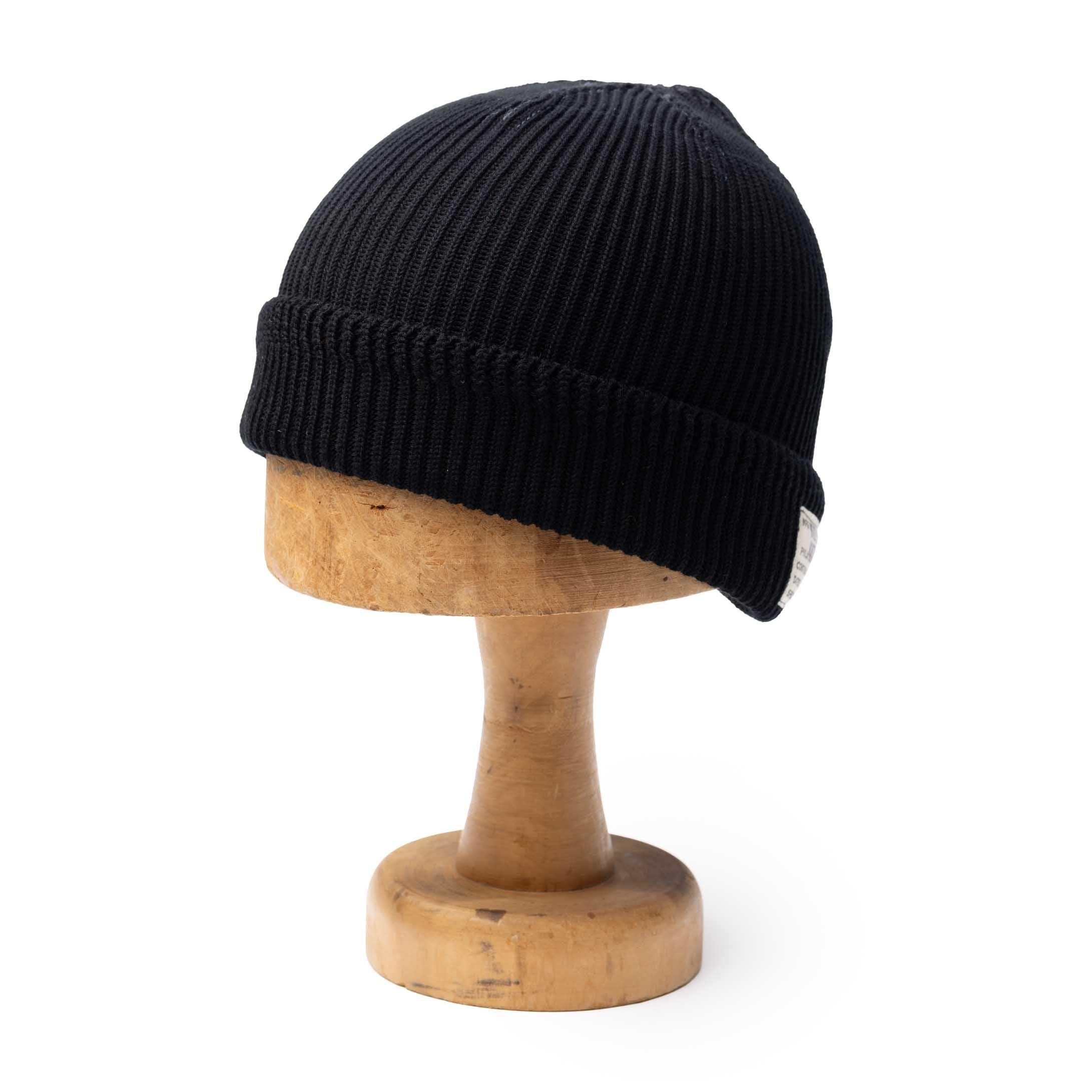 Cotton Watch Cap Black