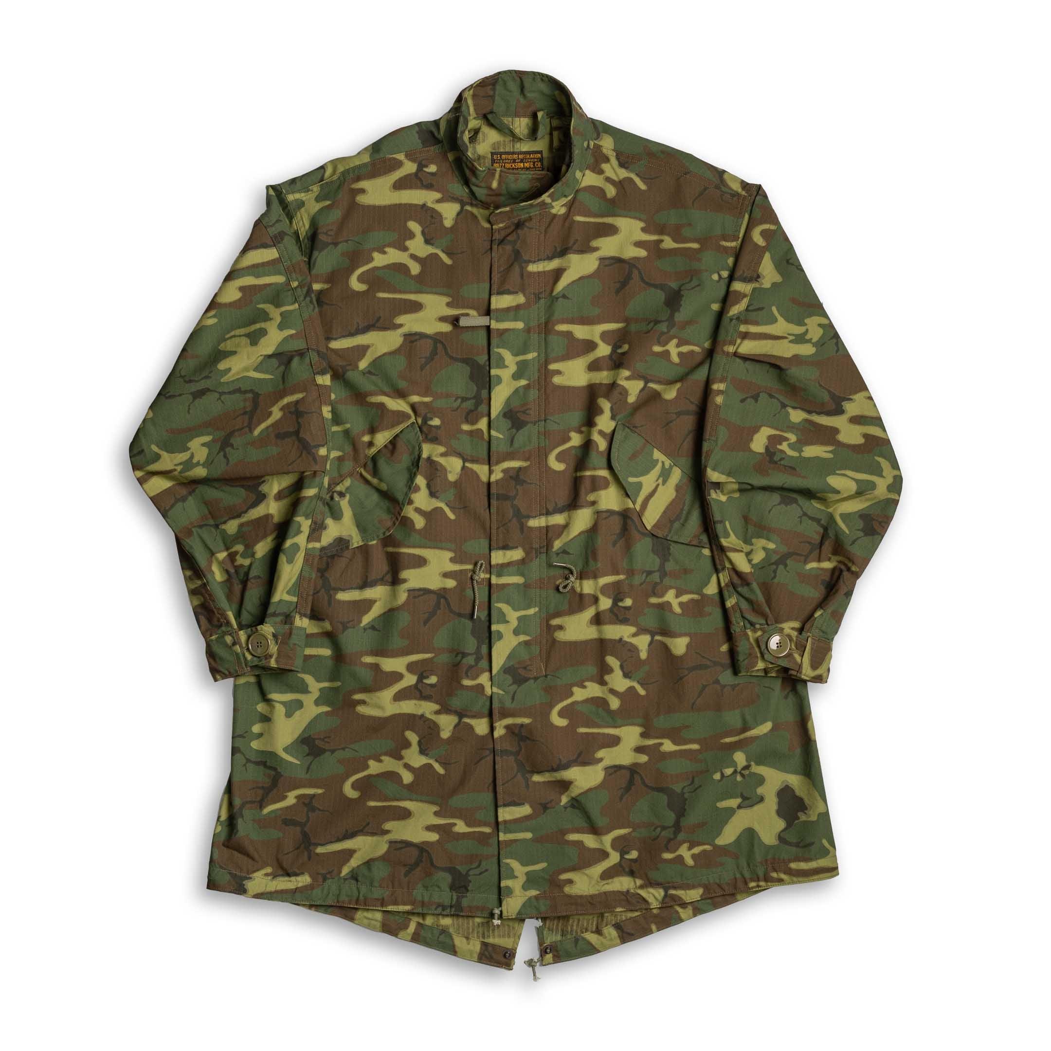 Extreme Cold Weather M-65 ERDL Camouflage Parka