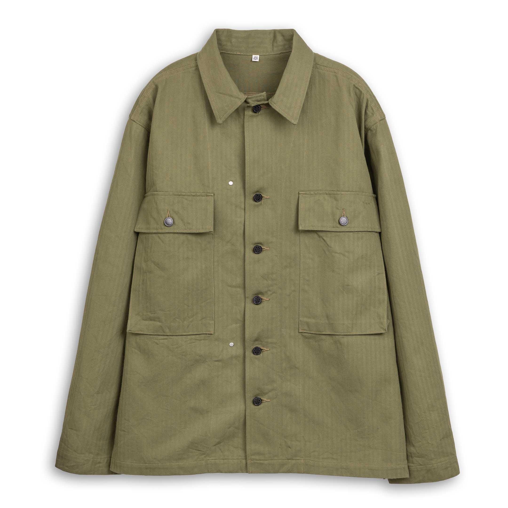 Jackets, Herringone Twill Special Olive
