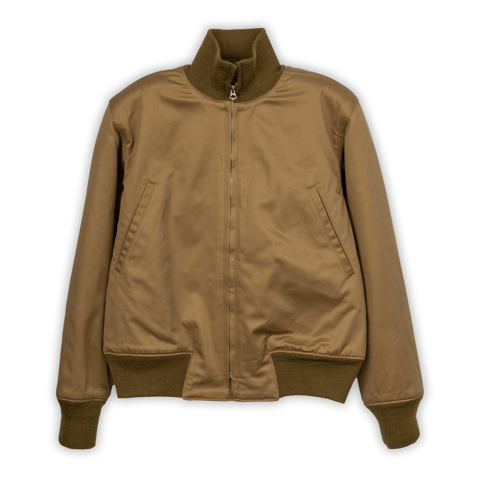 Slash Pocket Tanker Jacket L. Olive Drab