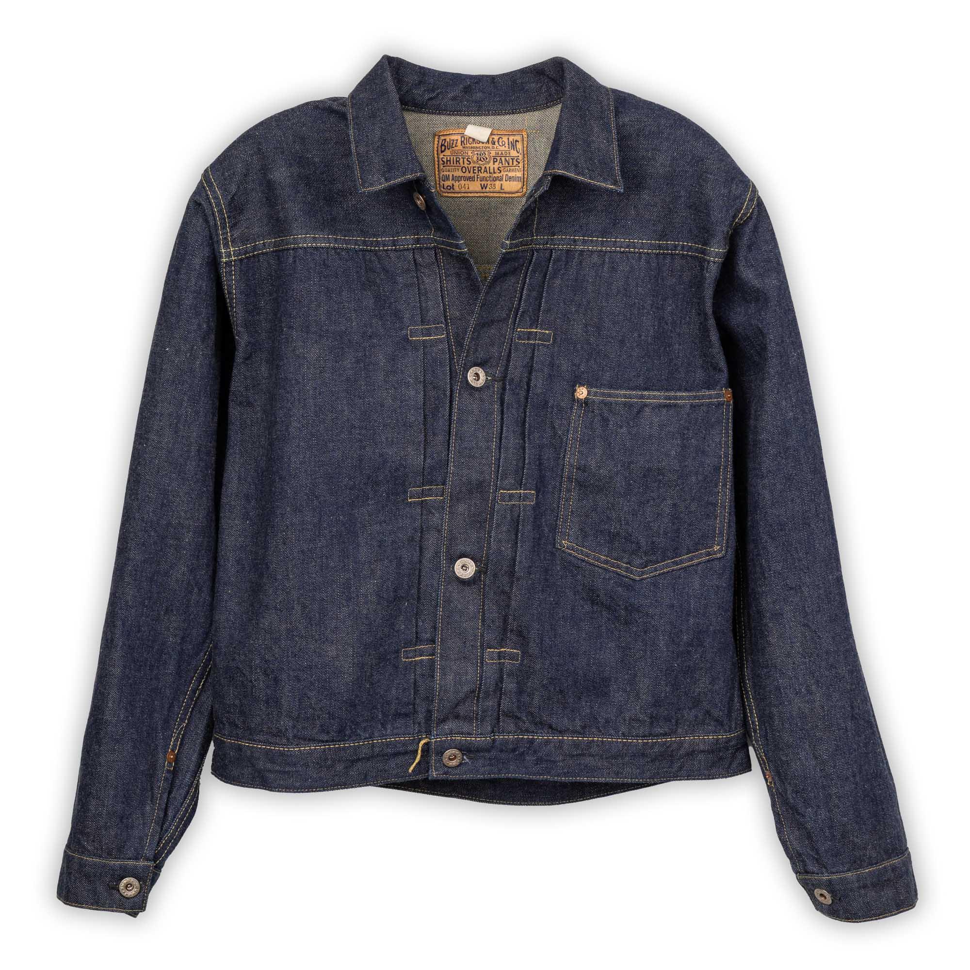 WWII Denim Blouse Jacket