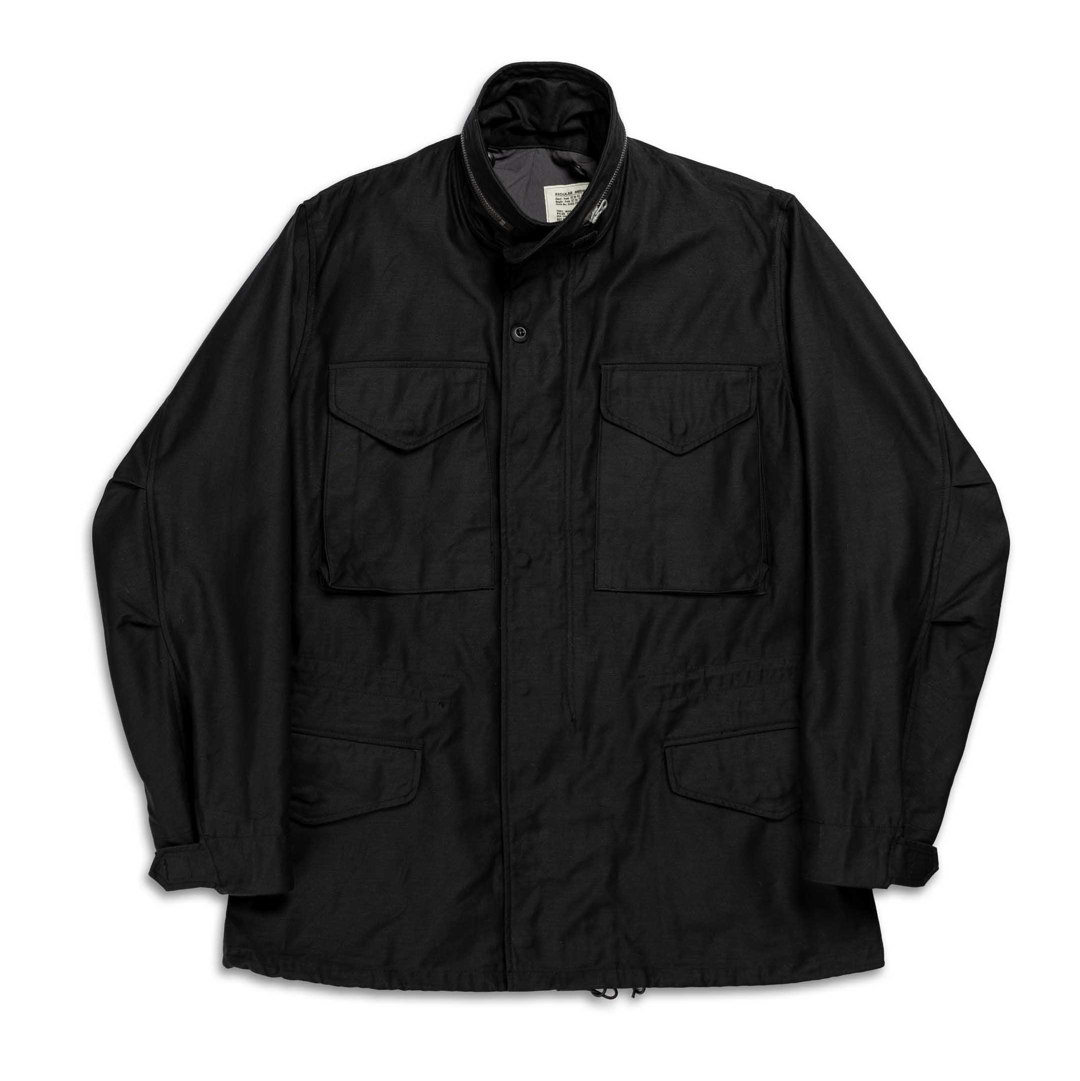 x William Gibson M-65 Jacket Black