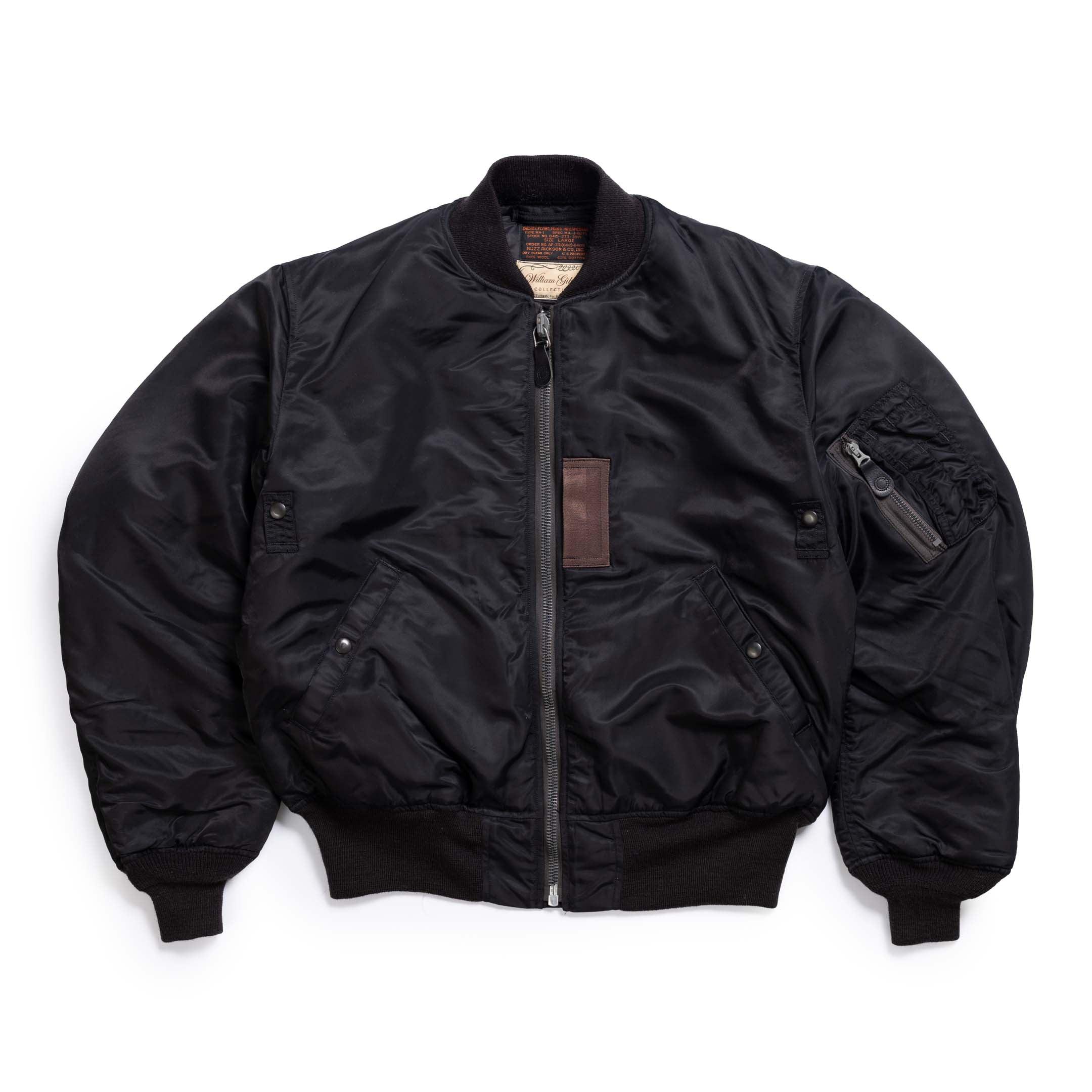 x William Gibson MA-1 Albert Turner Black