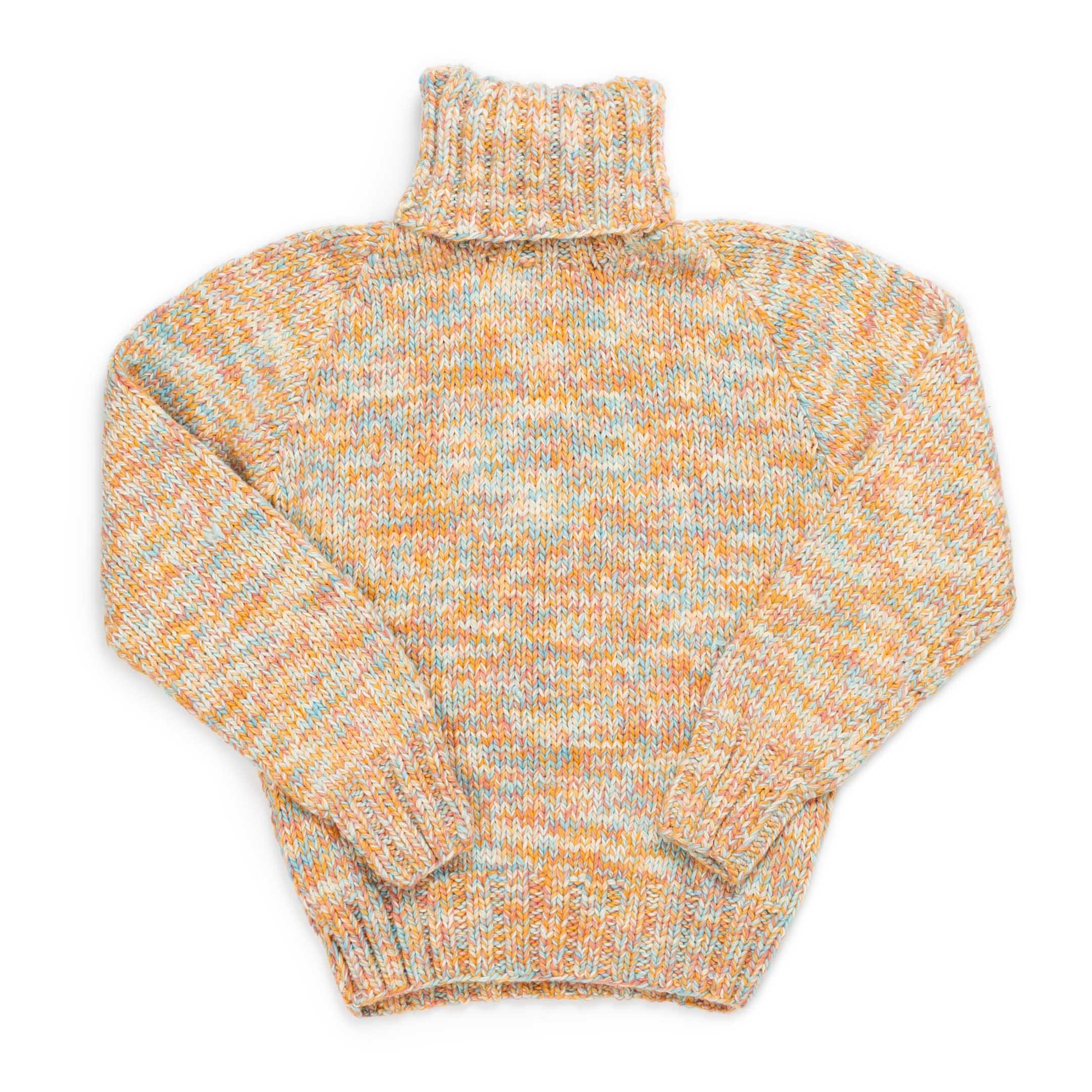 Turtleneck Pullover Mix Heather
