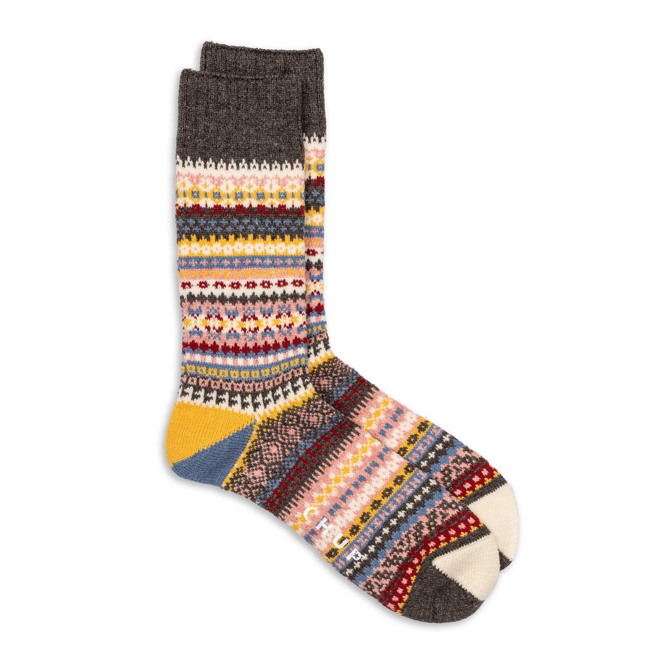 Portmeirion Crew Socks Chocolate