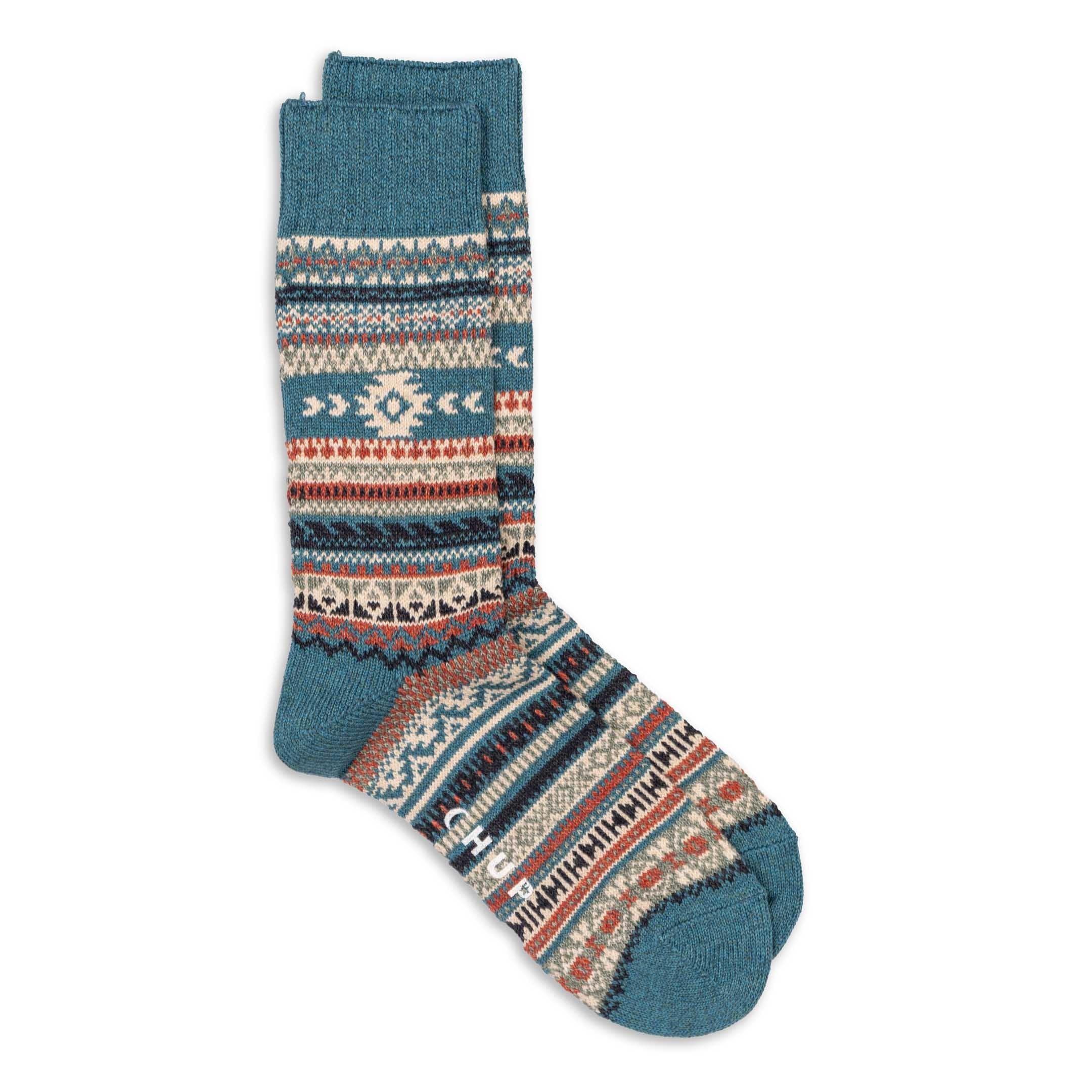 Rio Colorado Crew Socks Aegean