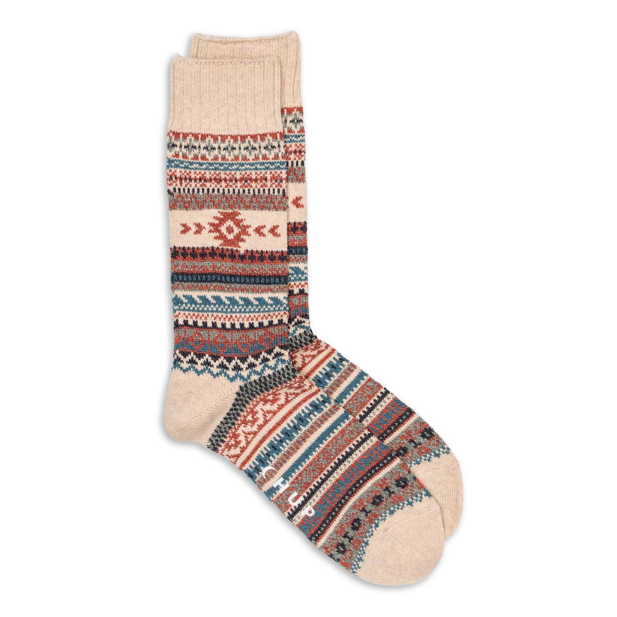 Rio Colorado Crew Socks Alabaster