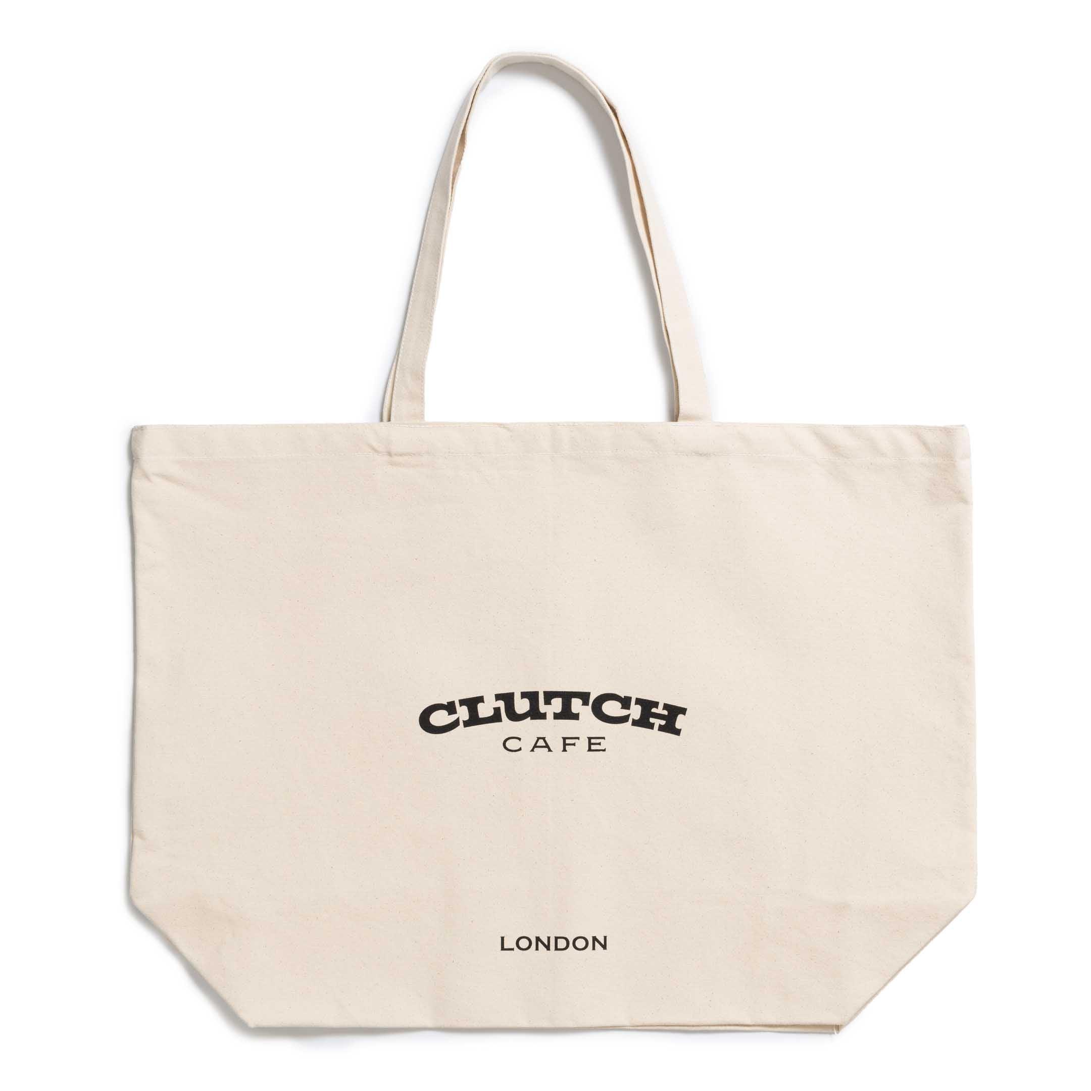 Cotton Canvas Tote Bag Large Ecru