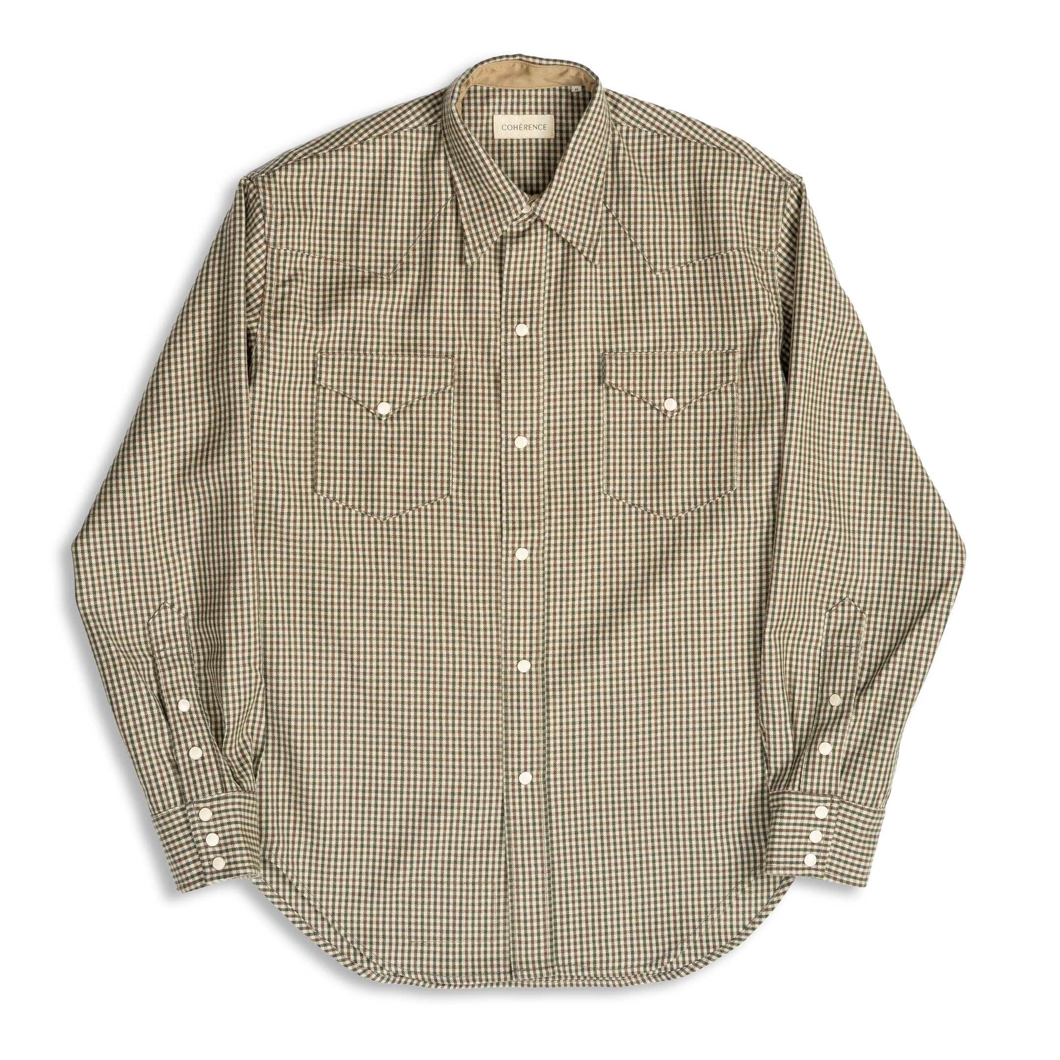 Coherence Abiquiu Western Shirt Rover Wool Check