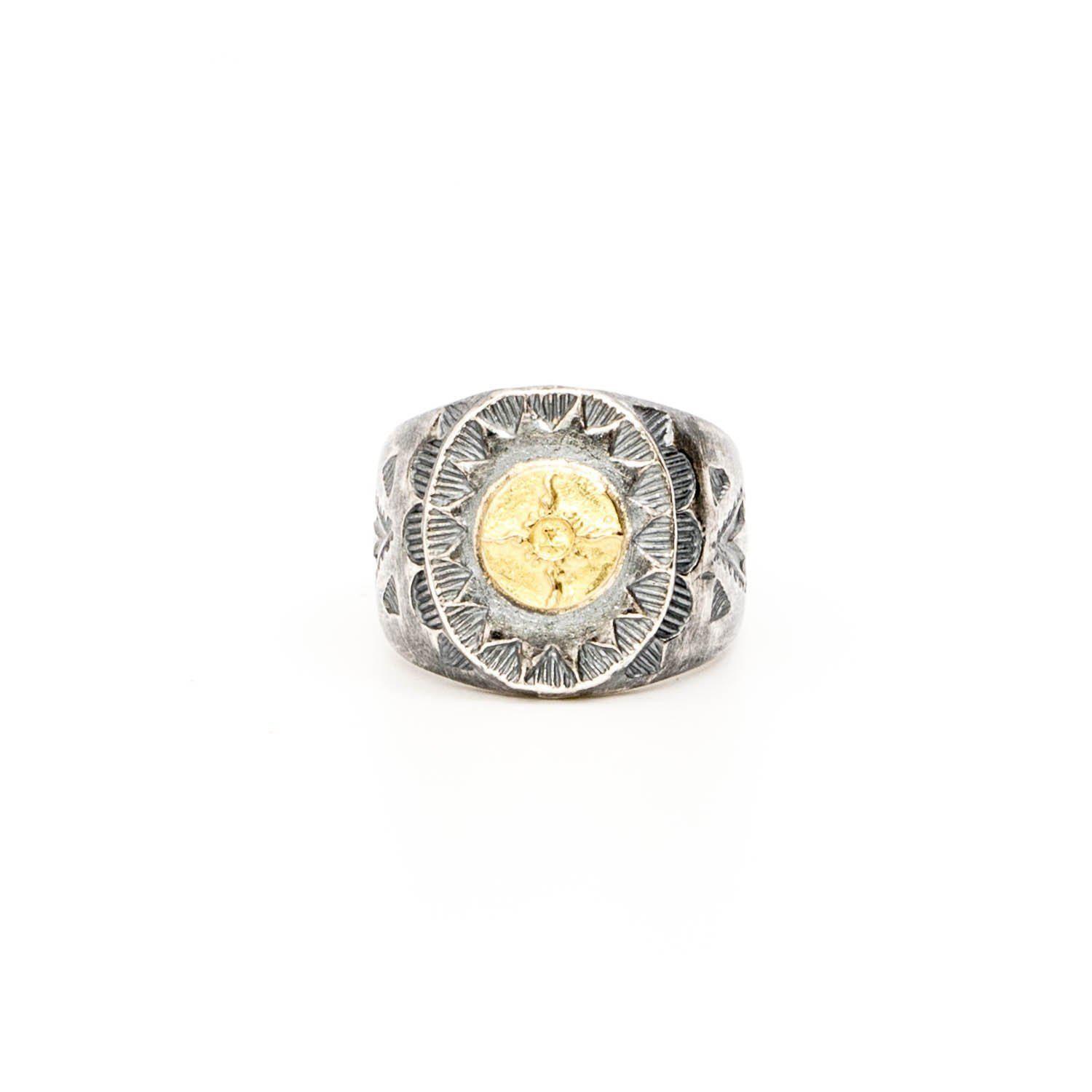 VFSW R-131 K18 Gold Stamp Ring
