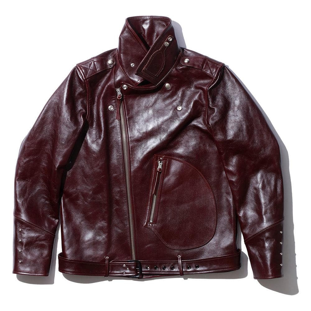 Beta Horsehide Leather Jacket Brown
