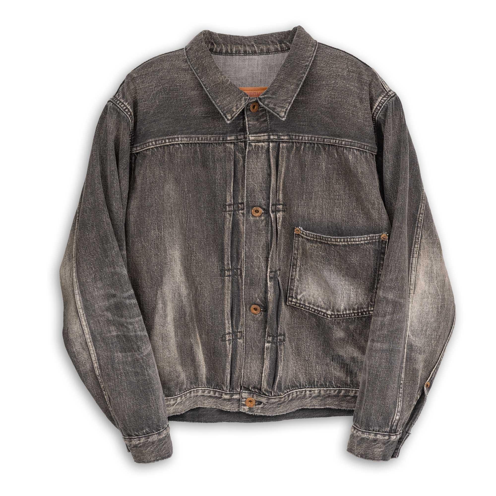 S2107 WWII Model 11.5oz Denim Jacket HW 'Master Of Reality' Black