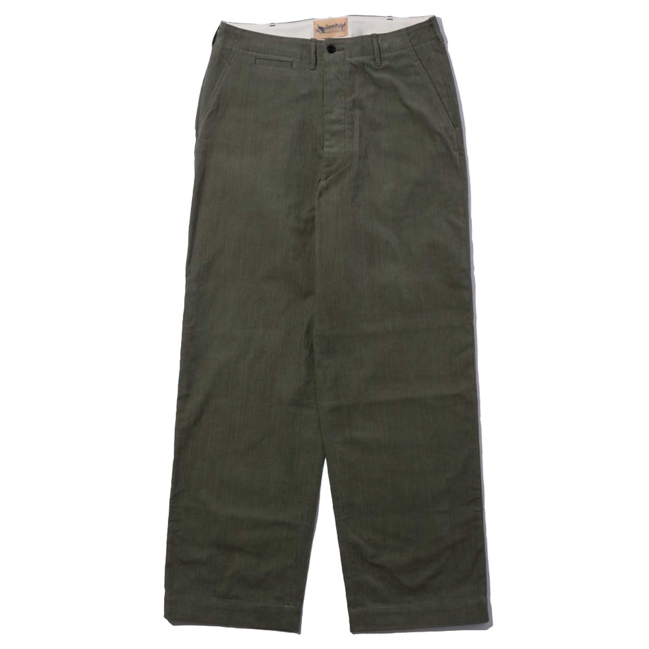 Groovin High M41 Corduroy Trousers Khaki