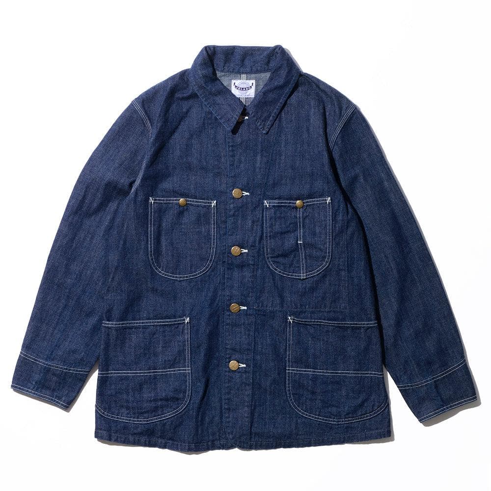 491J Denim Coverall Jacket Indigo
